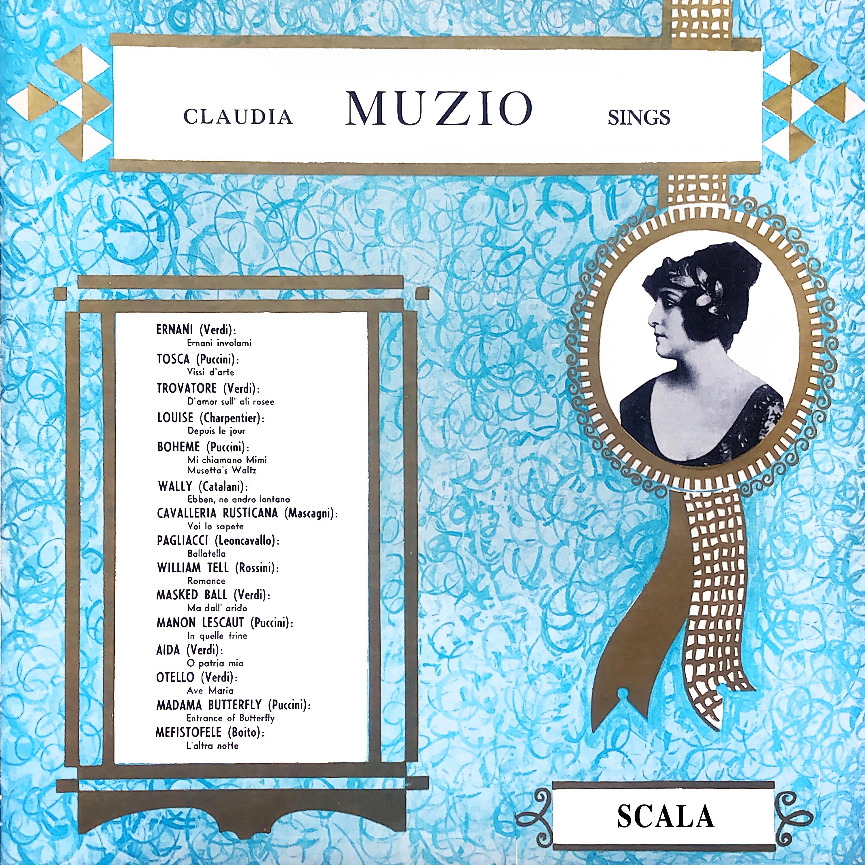 Постер альбома Claudia Muzio Sings