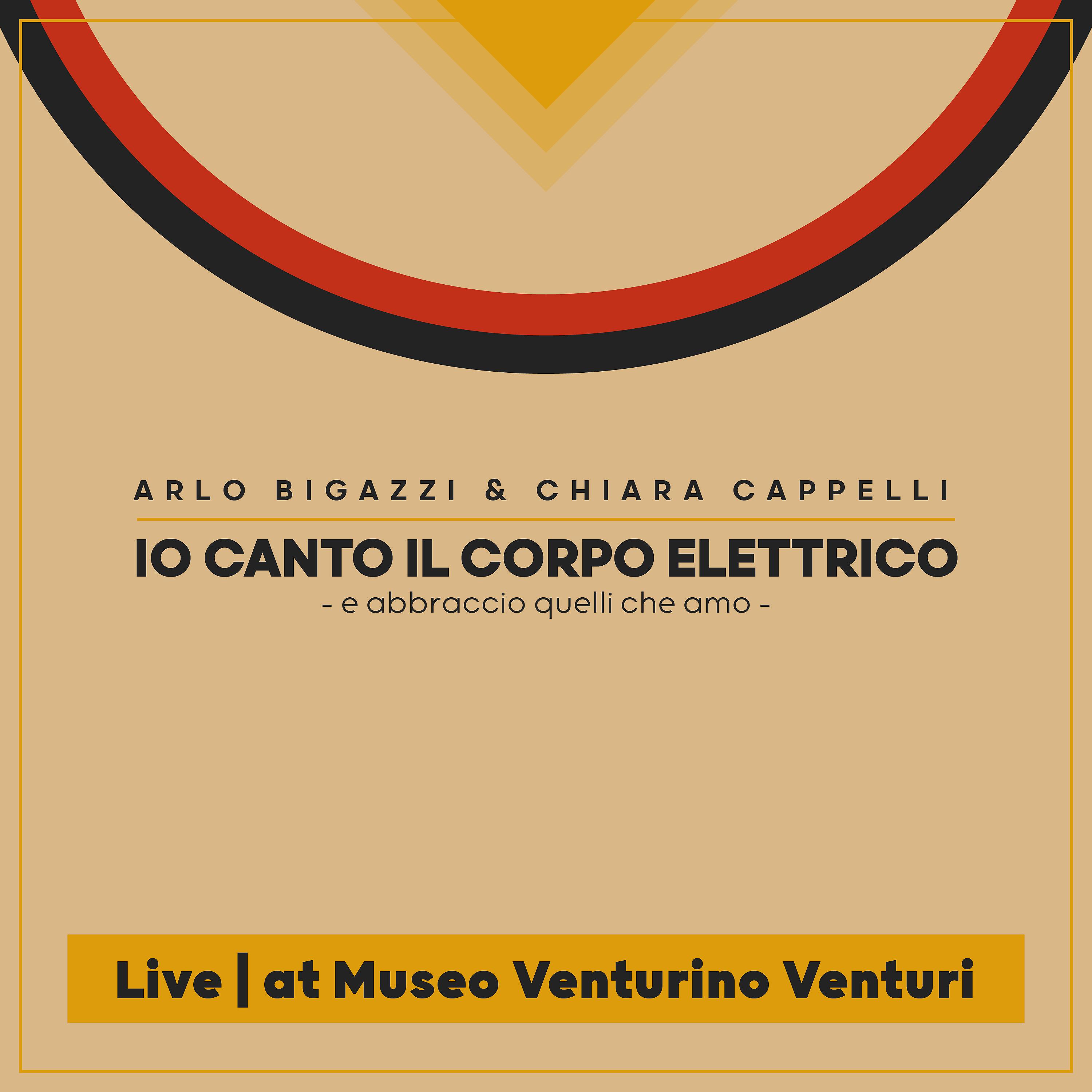 Постер альбома Io canto il corpo elettrico (e abbraccio quelli che amo) (Live at Museo Venturino Venturi)