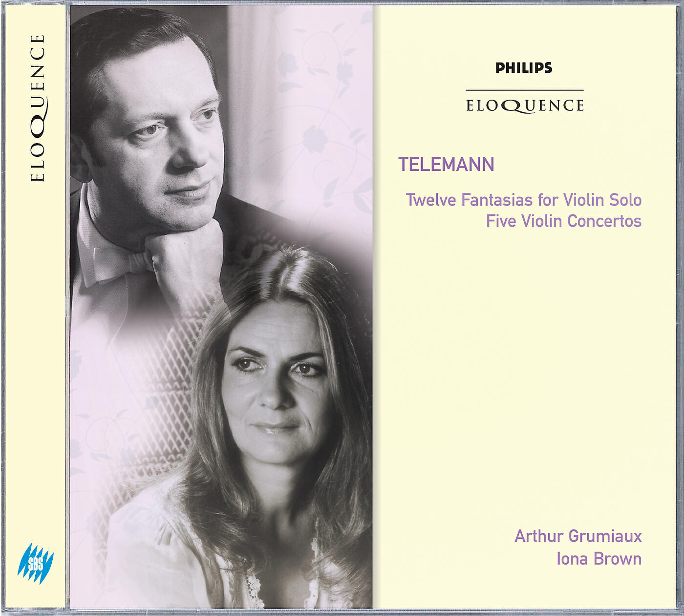 Iona Brown - Telemann: Violin Concerto No.4 in E, TWV51: E3 - 3. Cantabile