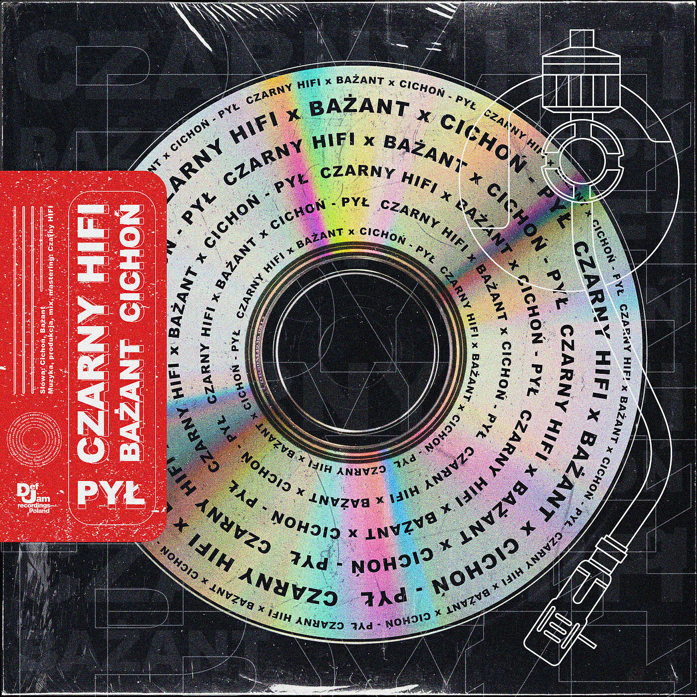 Czarny HIFI - Pył