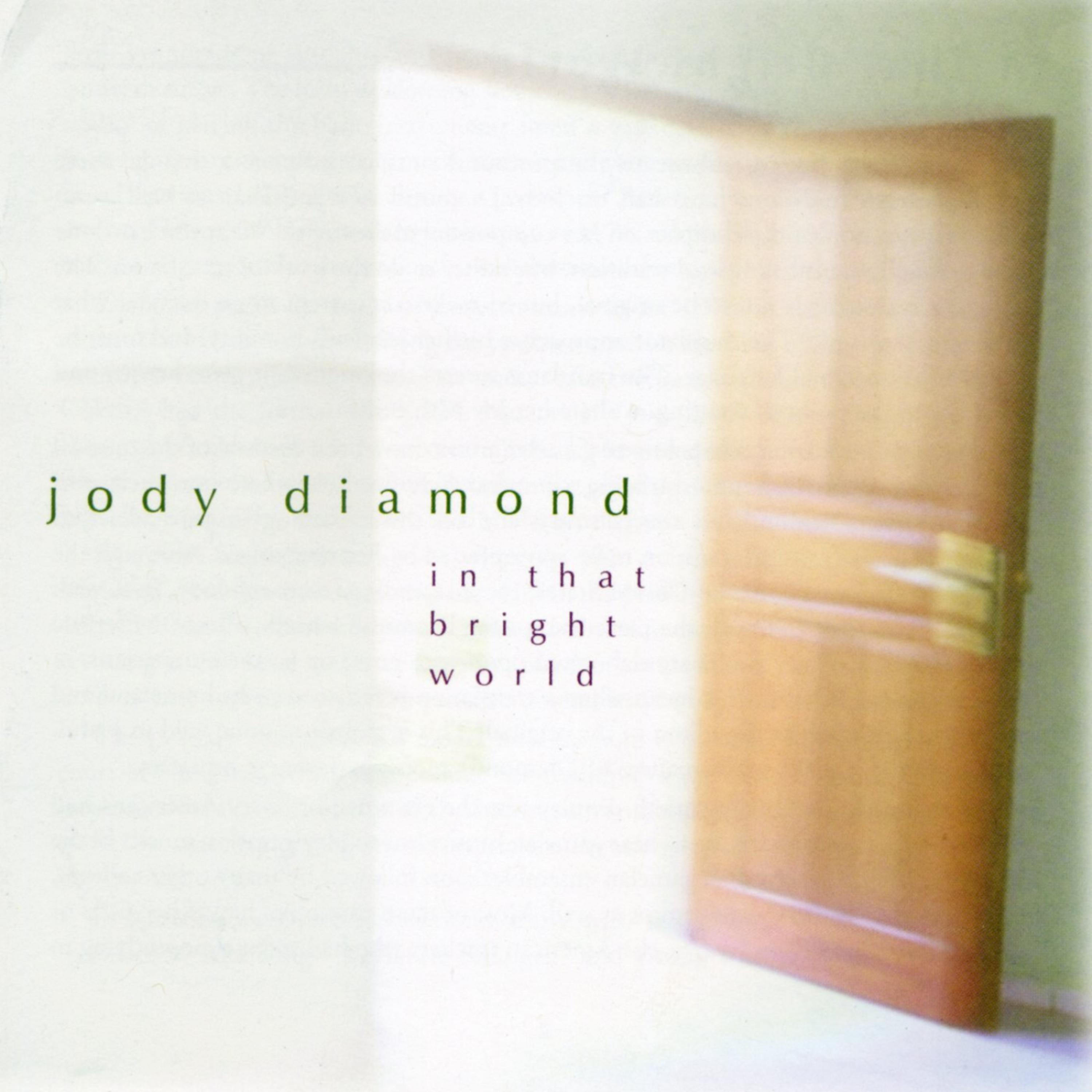Постер альбома Jody Diamond: In That Bright World