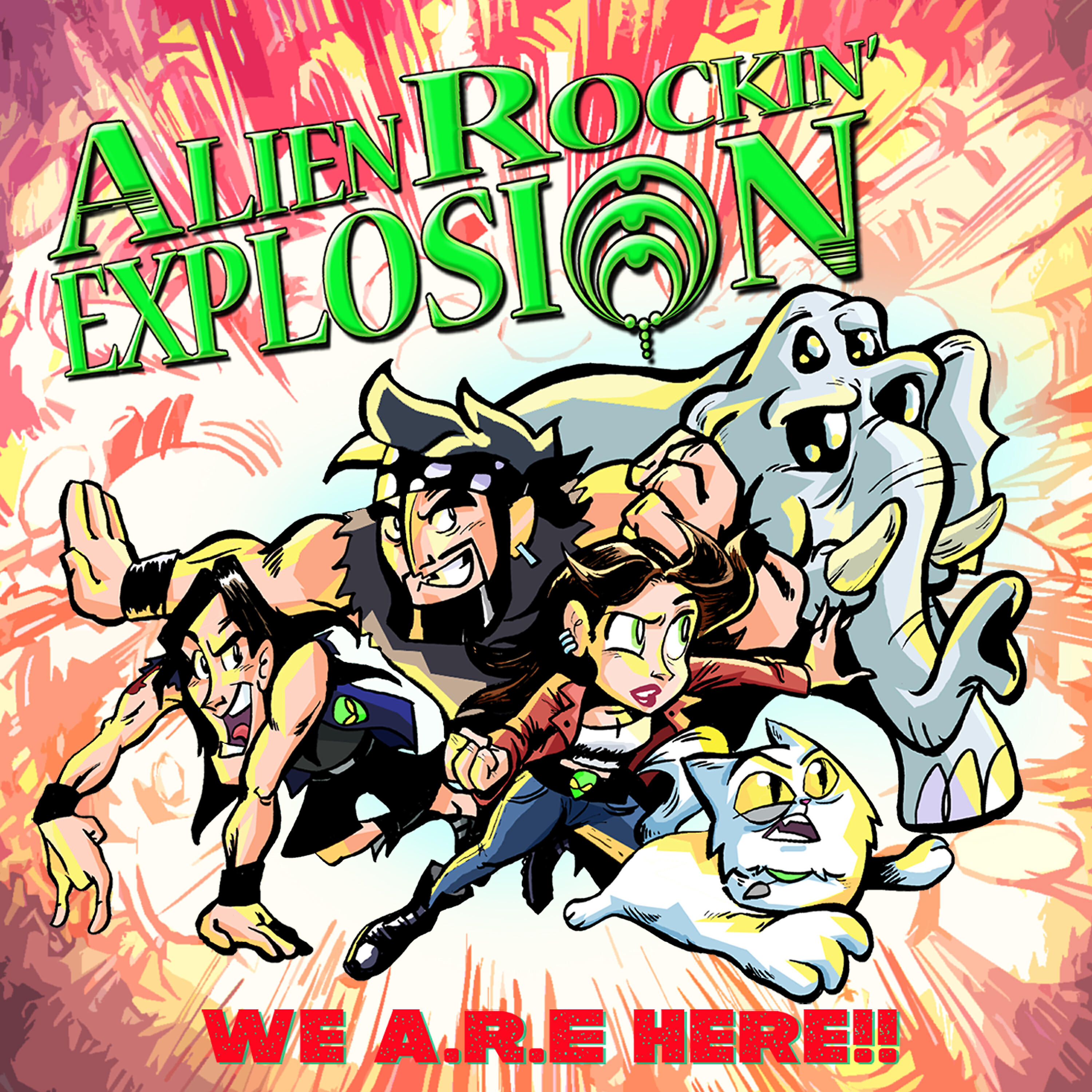 Alien Rockin' Explosion - Afraid of Life