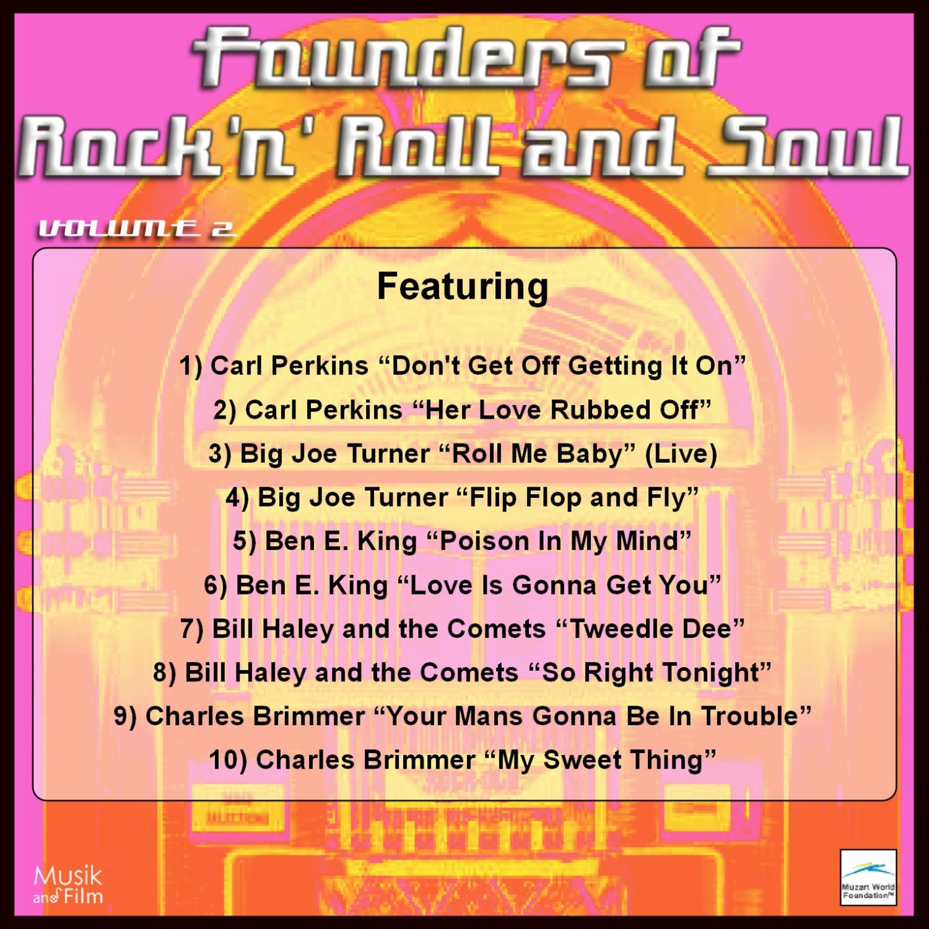Постер альбома Founders of Rock 'N' Roll and Soul, Vol. 2