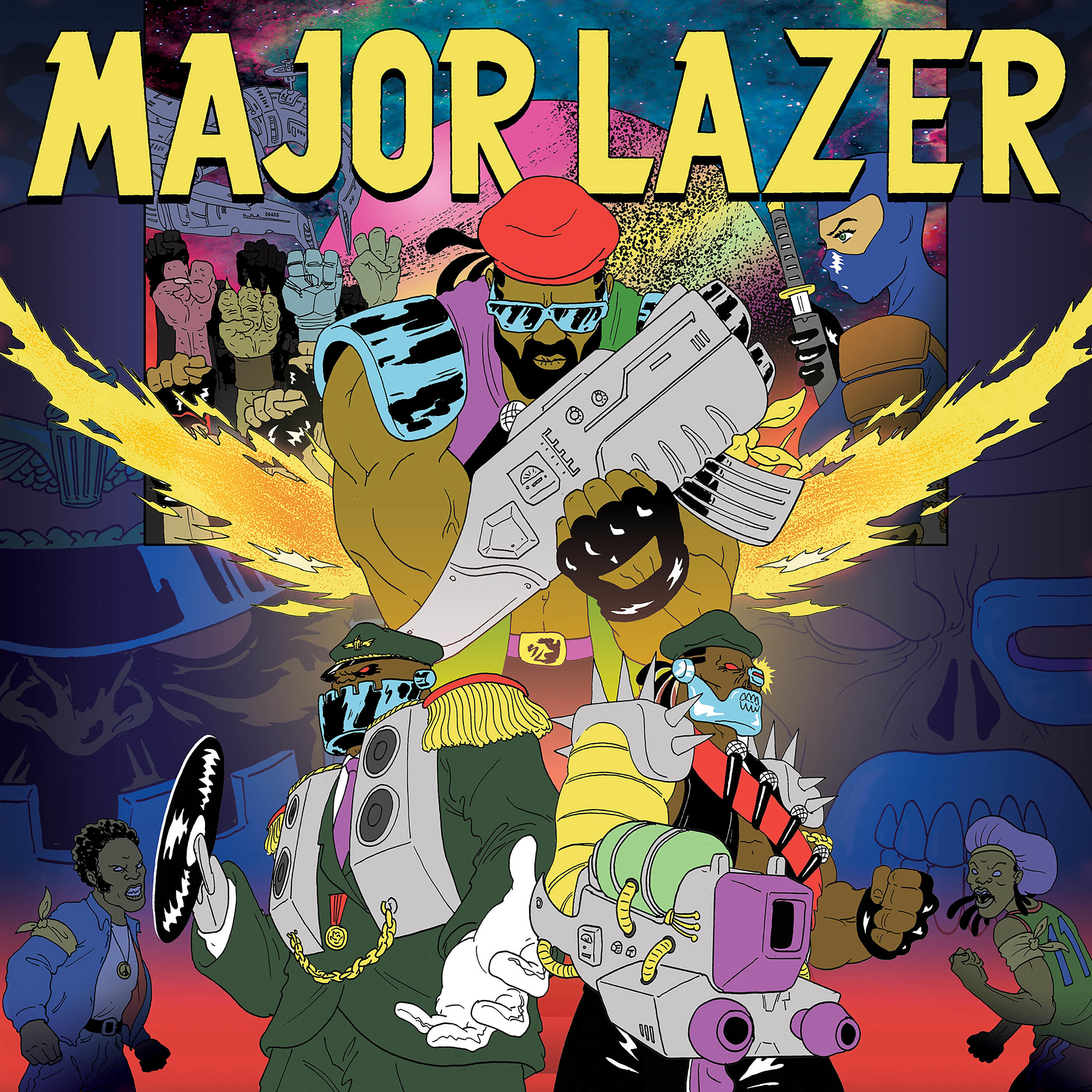 Major lazer. Major Lazer albums. Major Lazer альбом. Major Lazer - free the Universe.