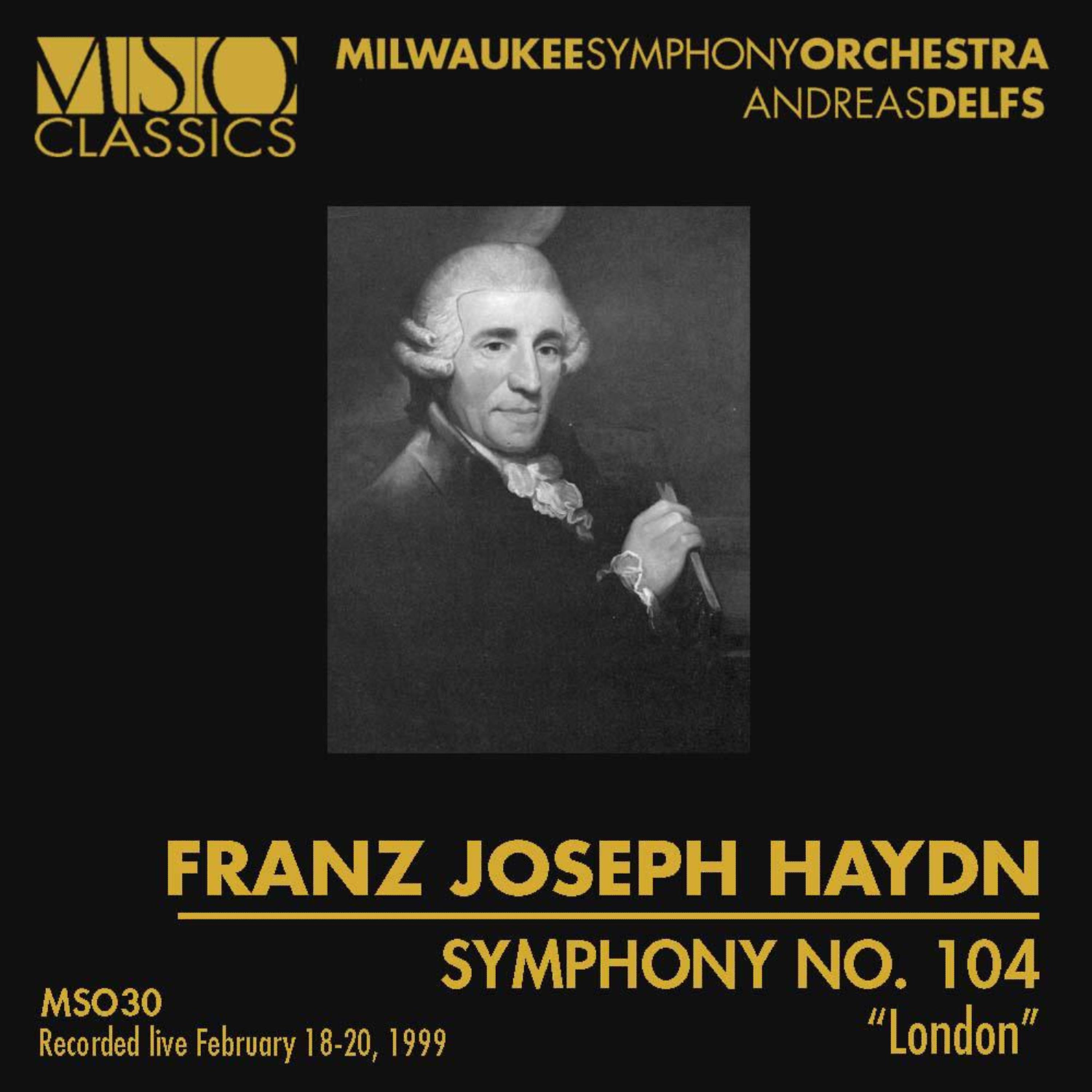Постер альбома HAYDN: Symphony No. 104 “London”
