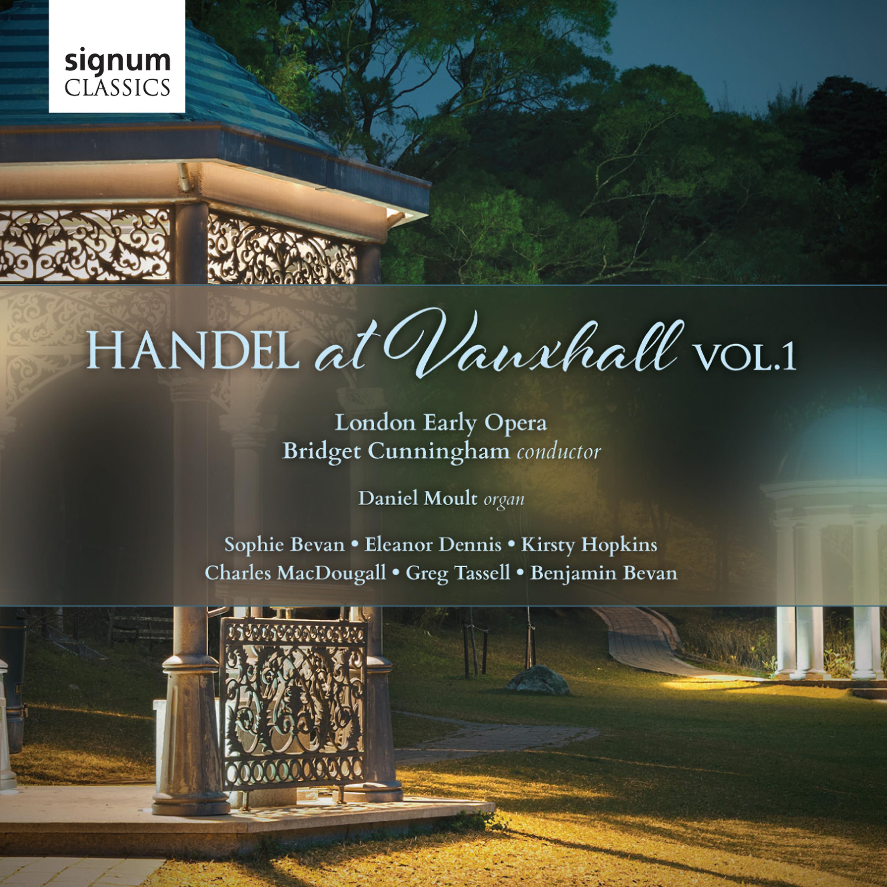 Постер альбома Handel at Vauxhall, Volume 1