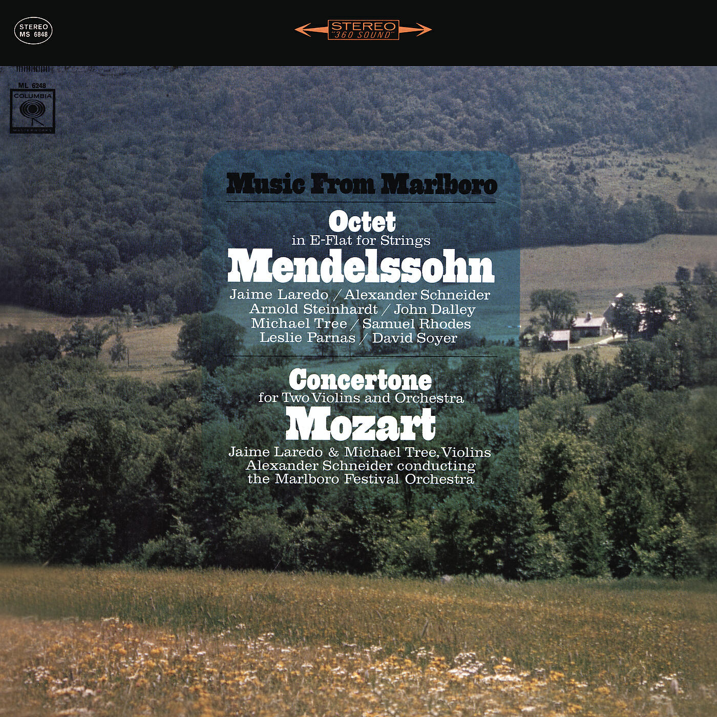 Alexander Schneider - Concertone in C Major, K.190/186E: II. Andantino grazioso