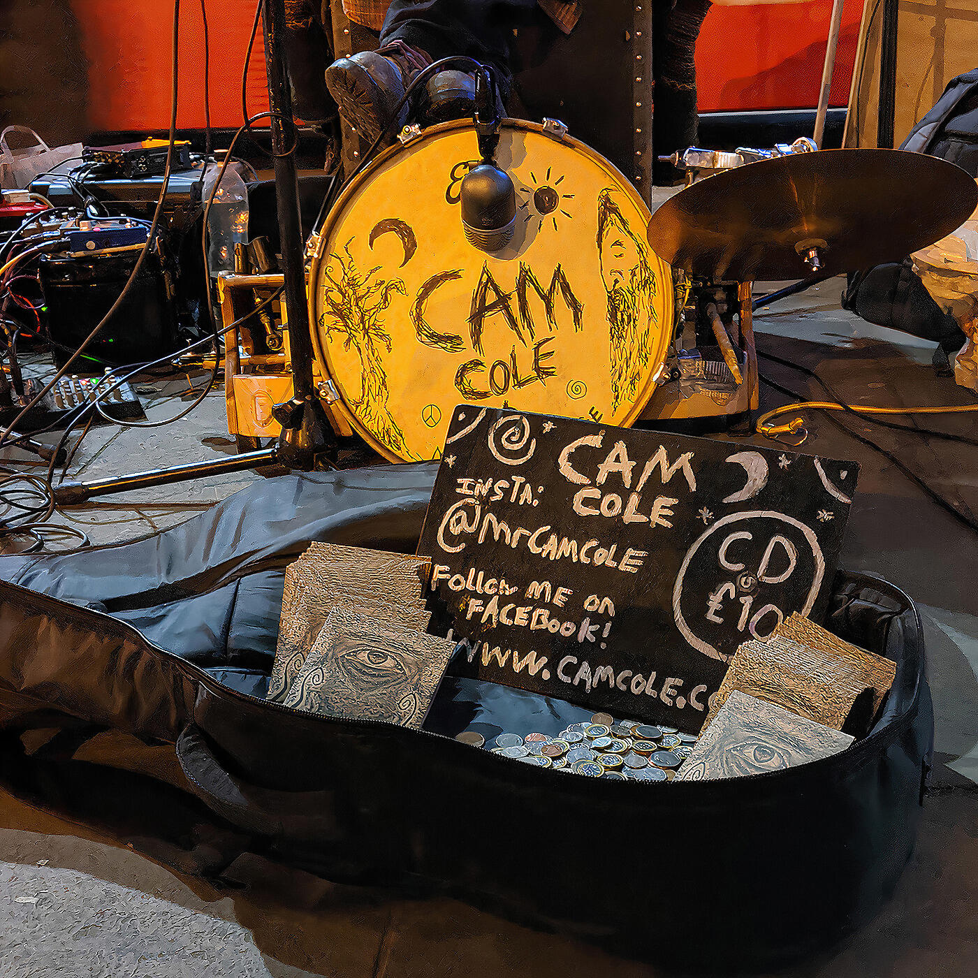 Cam Cole - New Age Blues (Live Busking)
