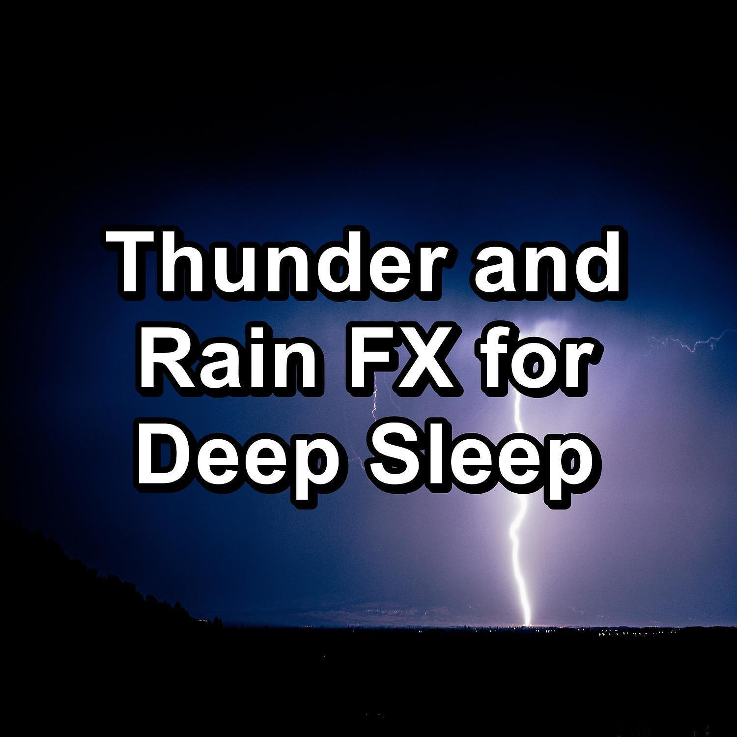 Постер альбома Thunder and Rain FX for Deep Sleep