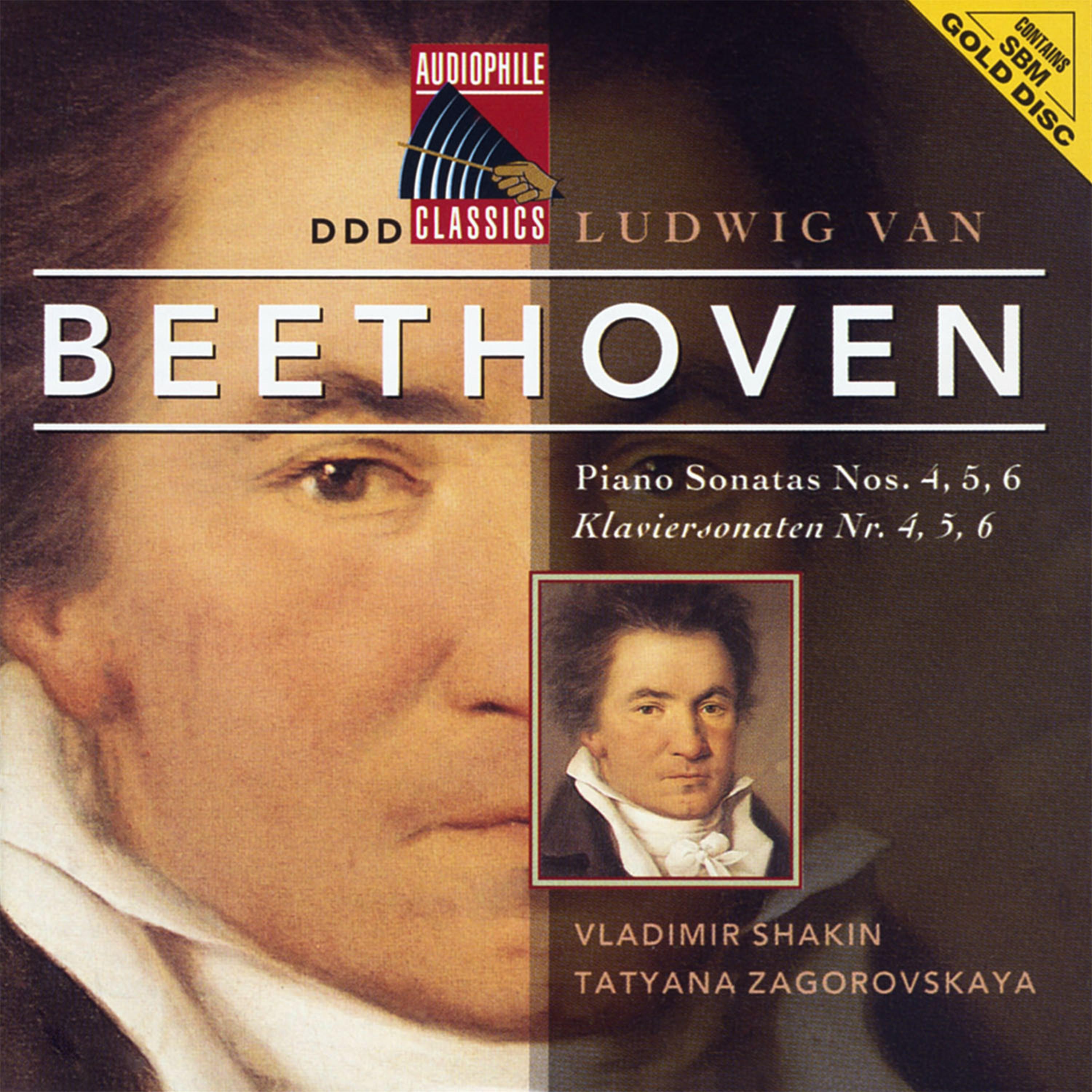 Постер альбома Beethoven: Piano Sonatas Nos. 4, 5 & 6