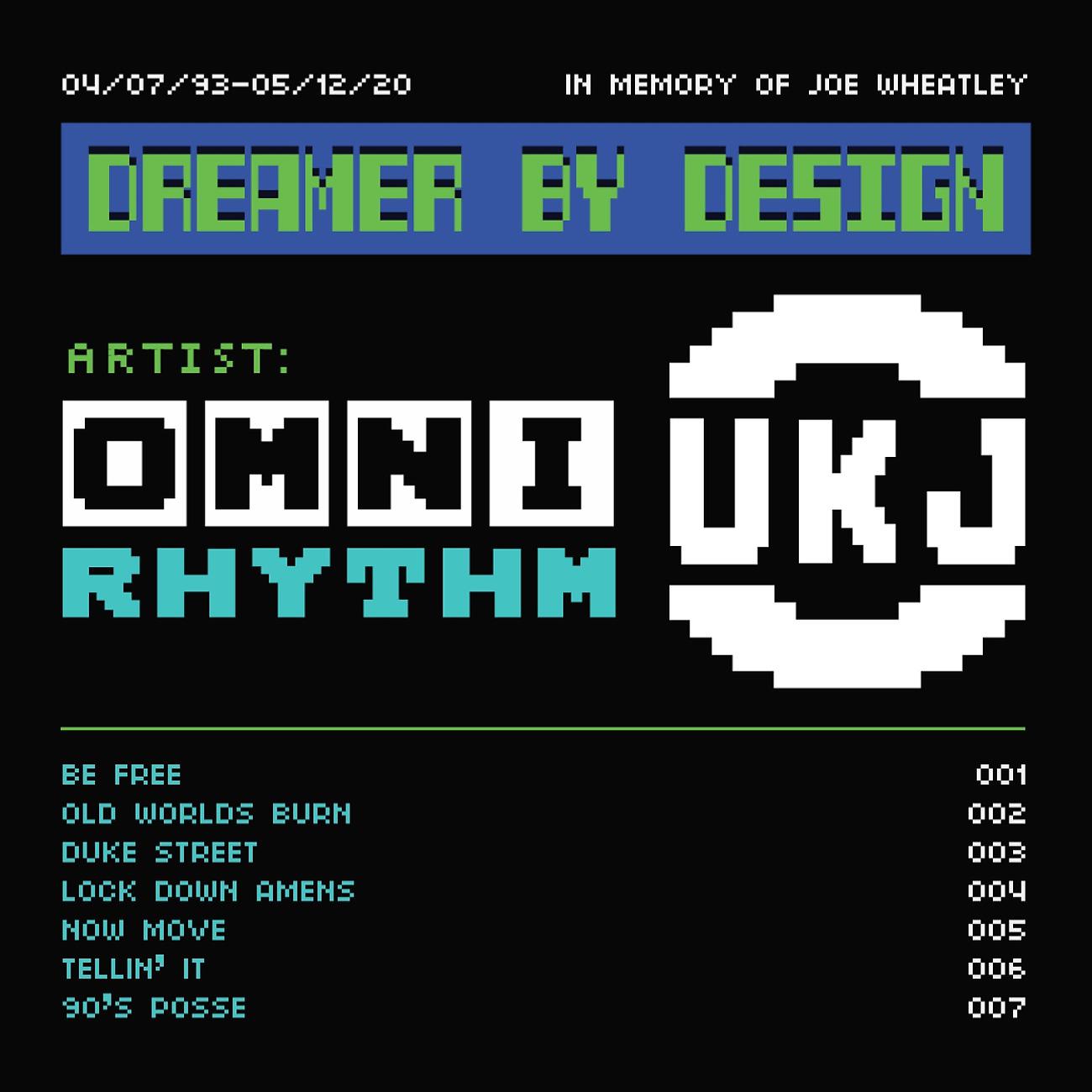 Постер альбома UK Jungle Records Presents: OmniRhythm - Dreamer By Design