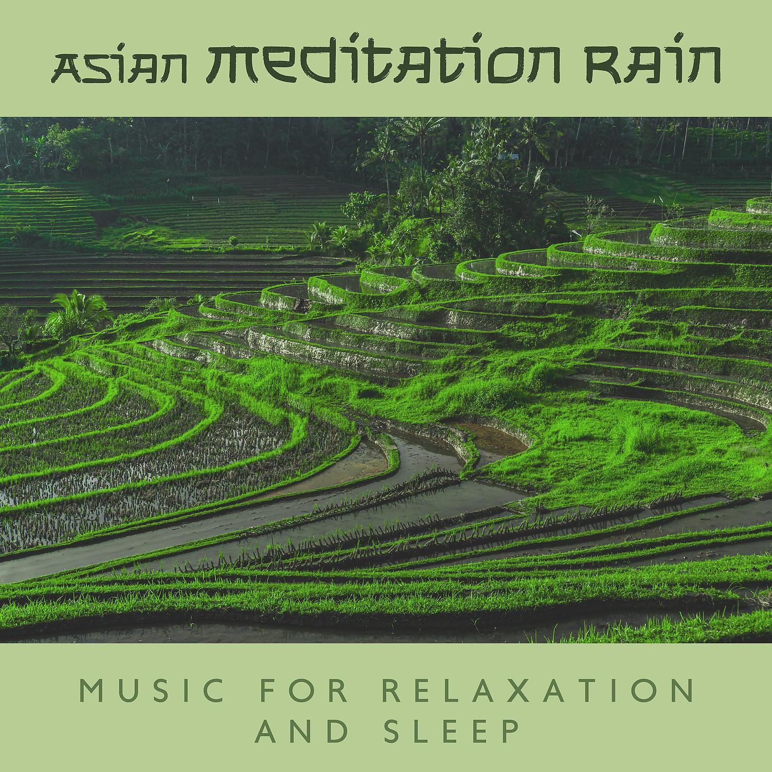 Постер альбома Asian Meditation Rain Music for Relaxation and Sleep