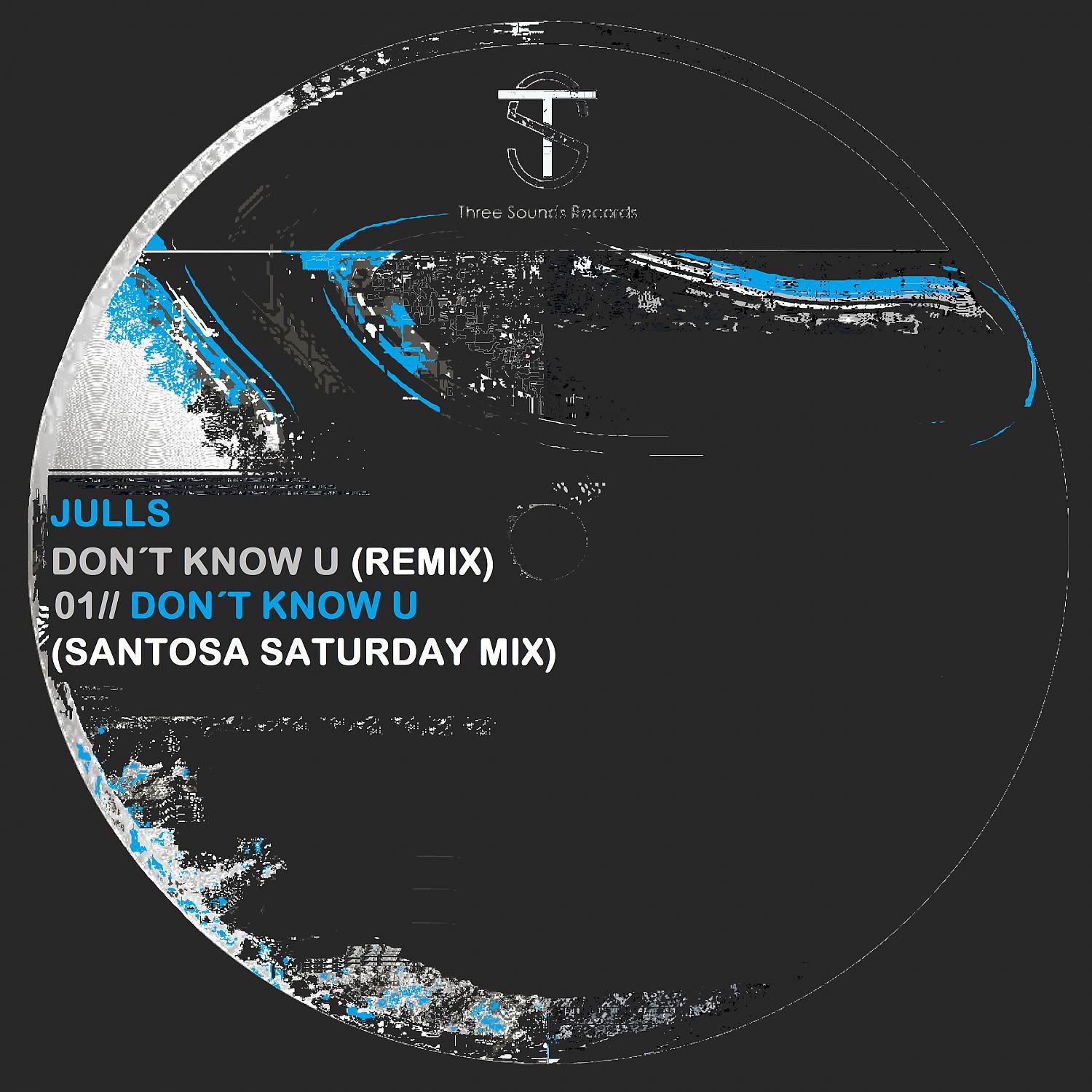 Постер альбома Don't  Know U (Santosa Saturday Mix)