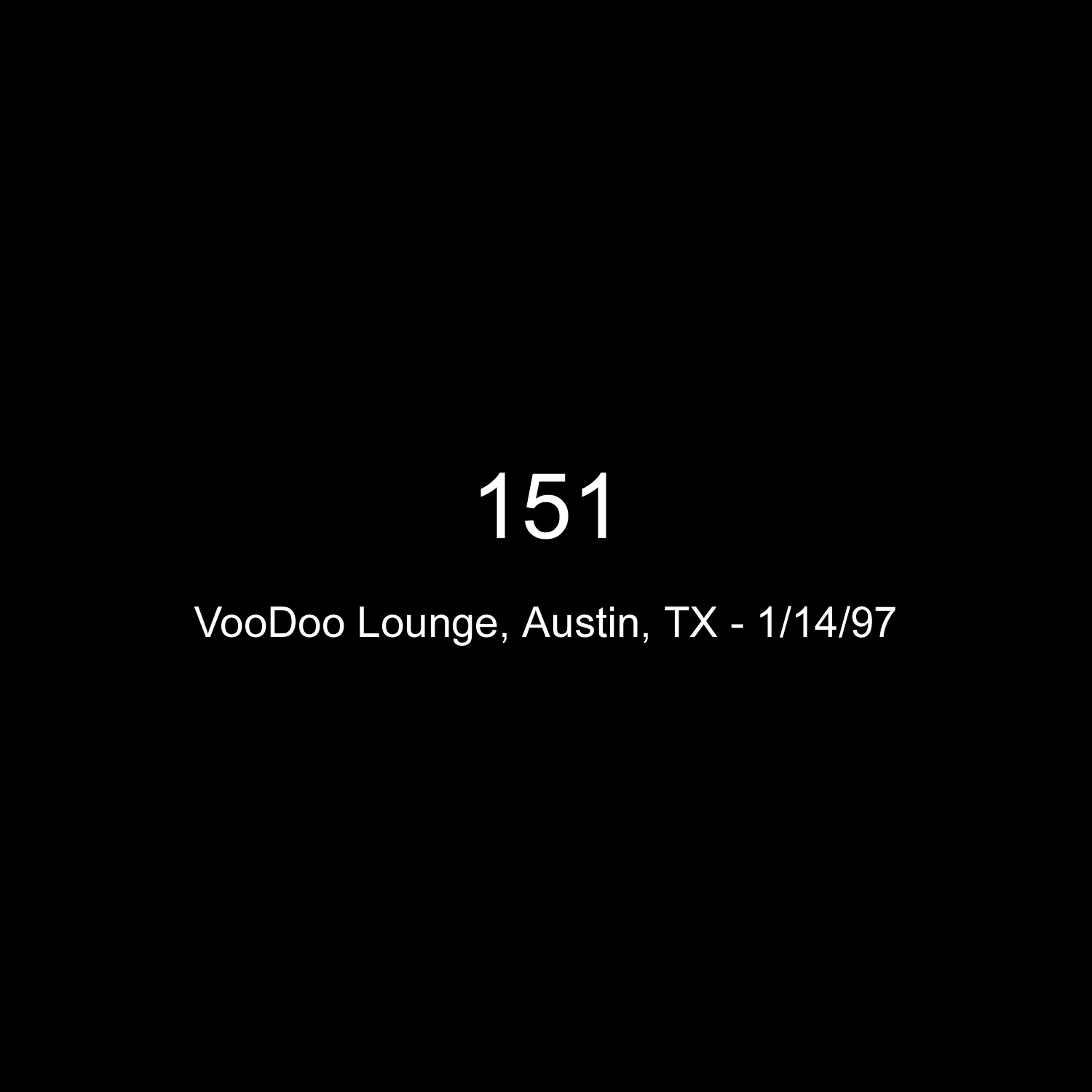 Постер альбома Voodoo Lounge Austin, Tx 01-14-97
