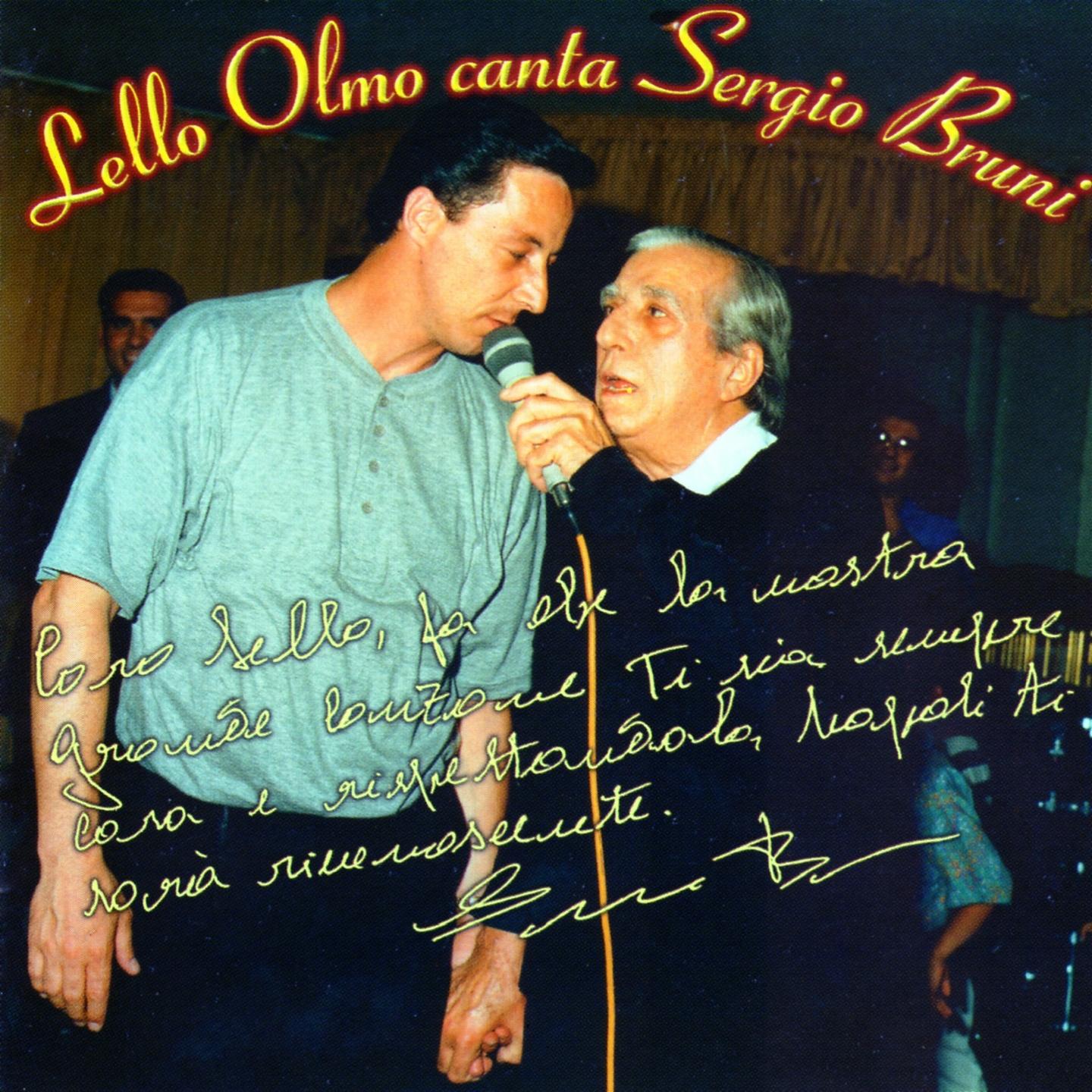Постер альбома Lello Olmo canta Sergio Bruni
