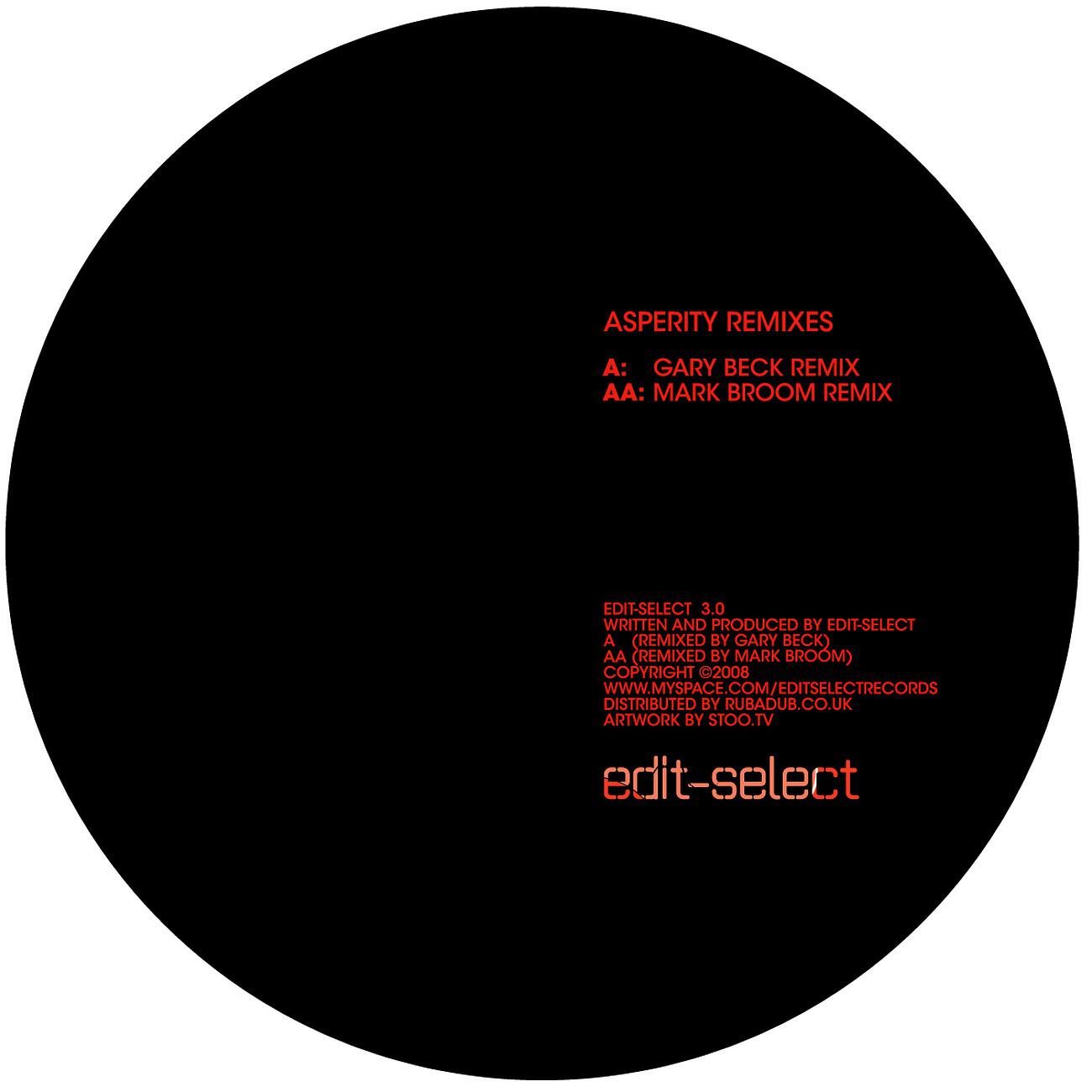 Edit Select - Asperity (Gary Beck mix)
