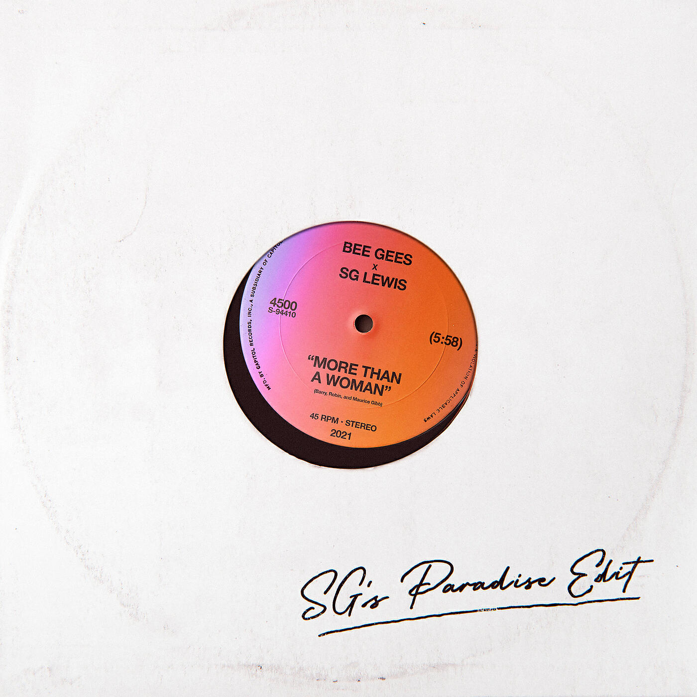 Bee Gees - More Than A Woman (SG's Paradise Edit)