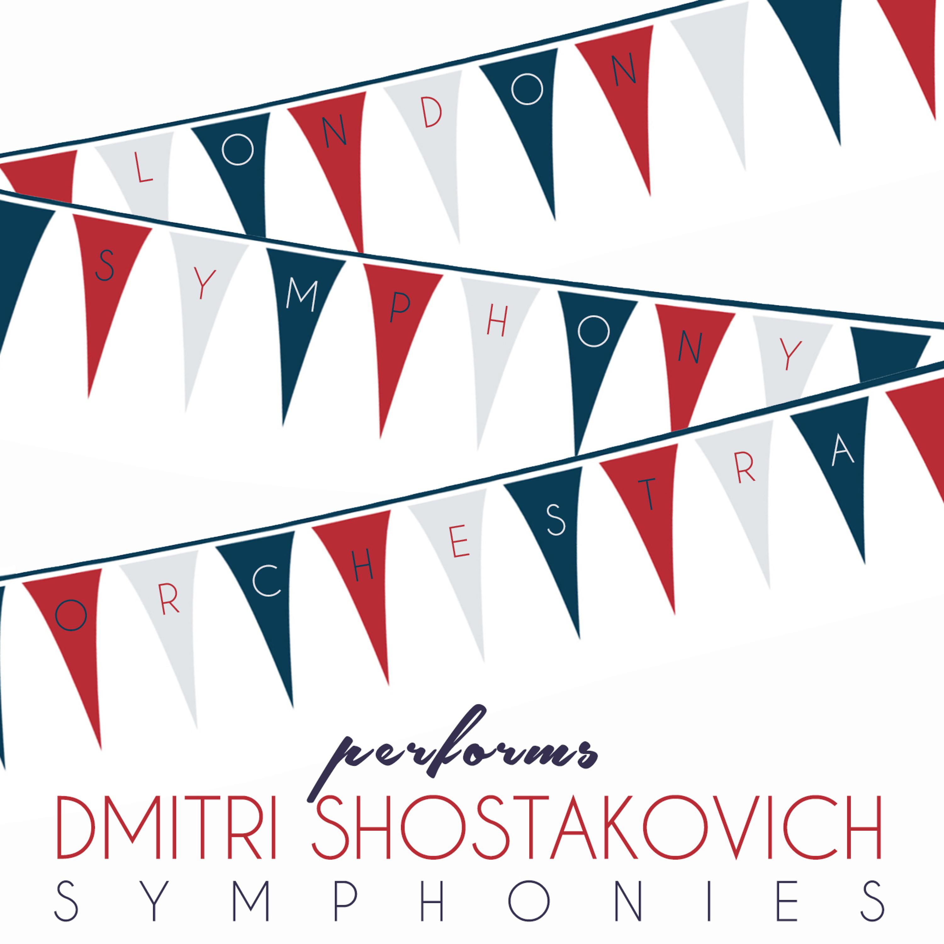 Постер альбома London Symphony Orchestra Performs Dmitri Shostakovich Symphonies