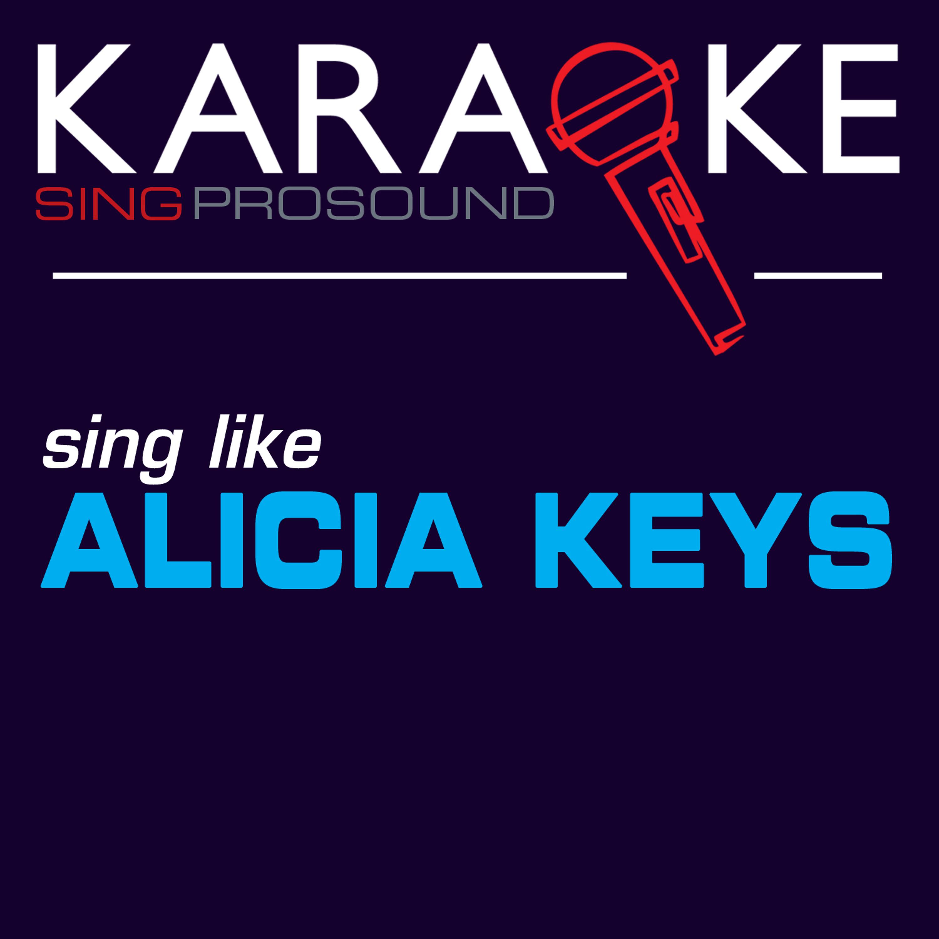 Постер альбома Karaoke in the Style of Alicia Keys