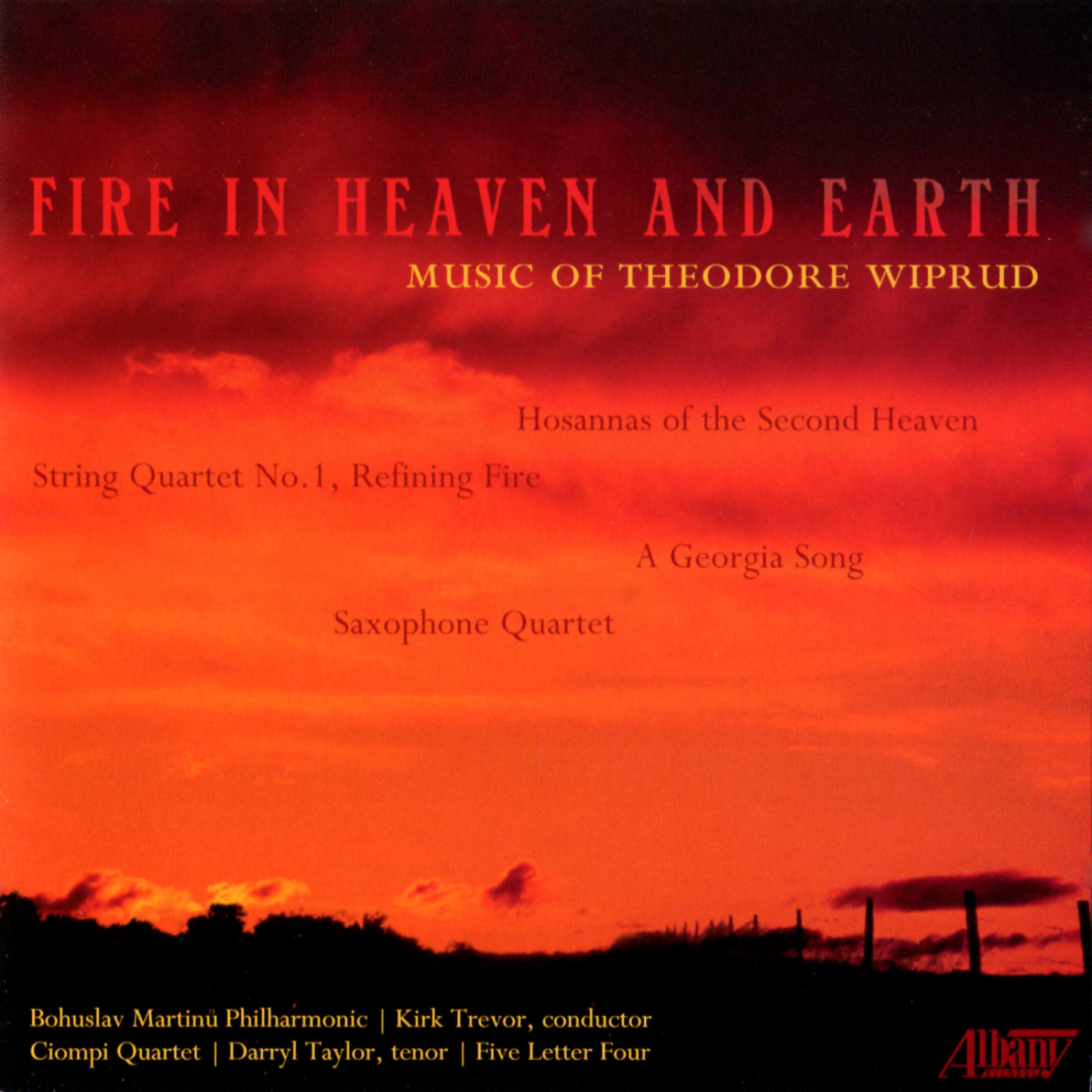 Постер альбома Theodore Wiprud: Fire in Heaven and Earth