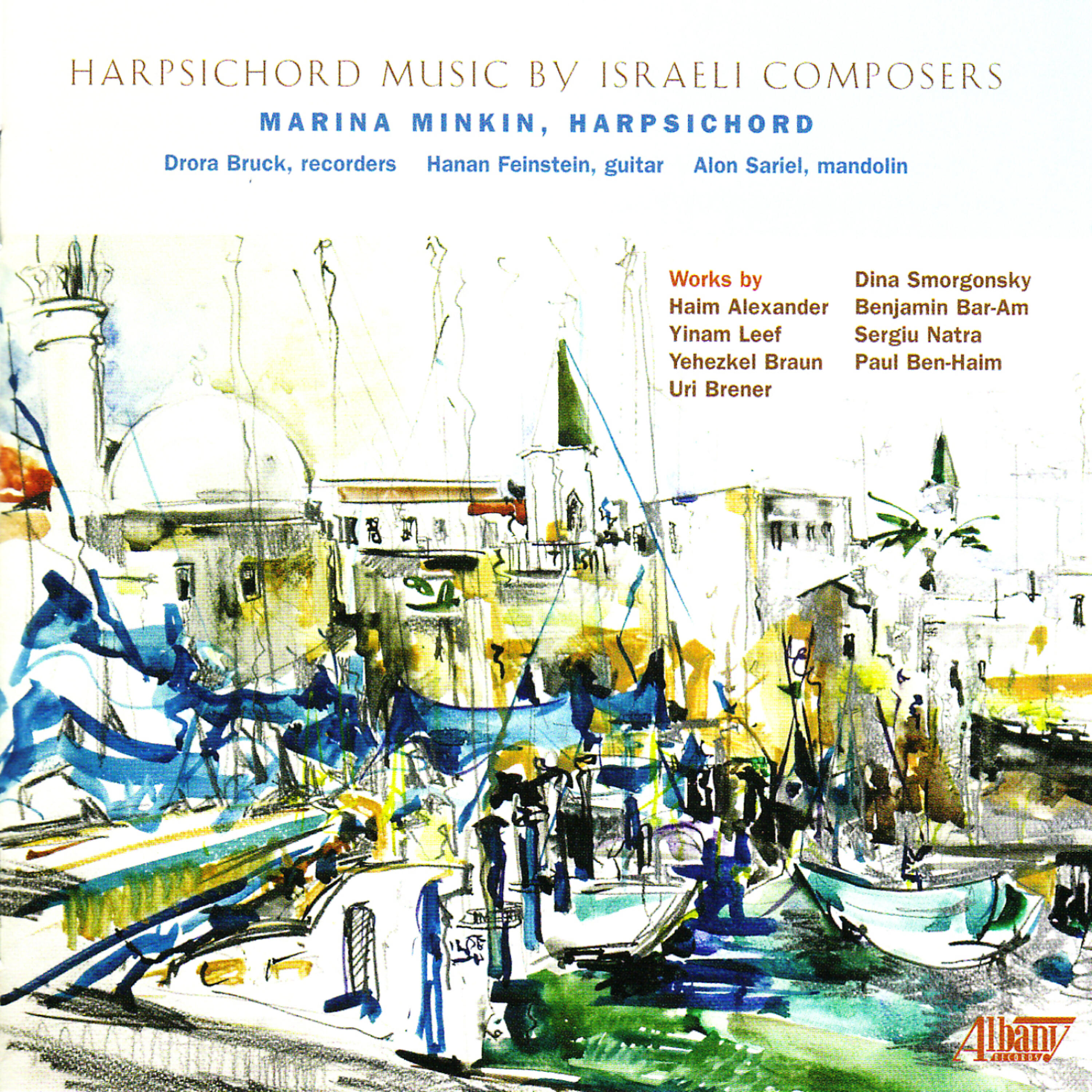 Drora Bruck - Petite Suite for Recorder and Harpsichord: Larghetto