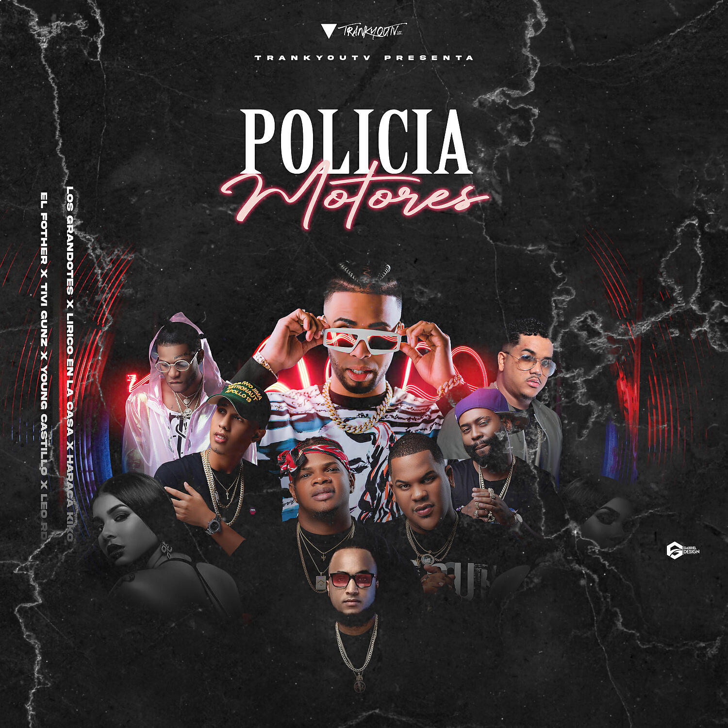 Los Grandotes RD - Policia Motores (feat. Leo RD, El Fother, Young Gatillo & Tivi Gunz)