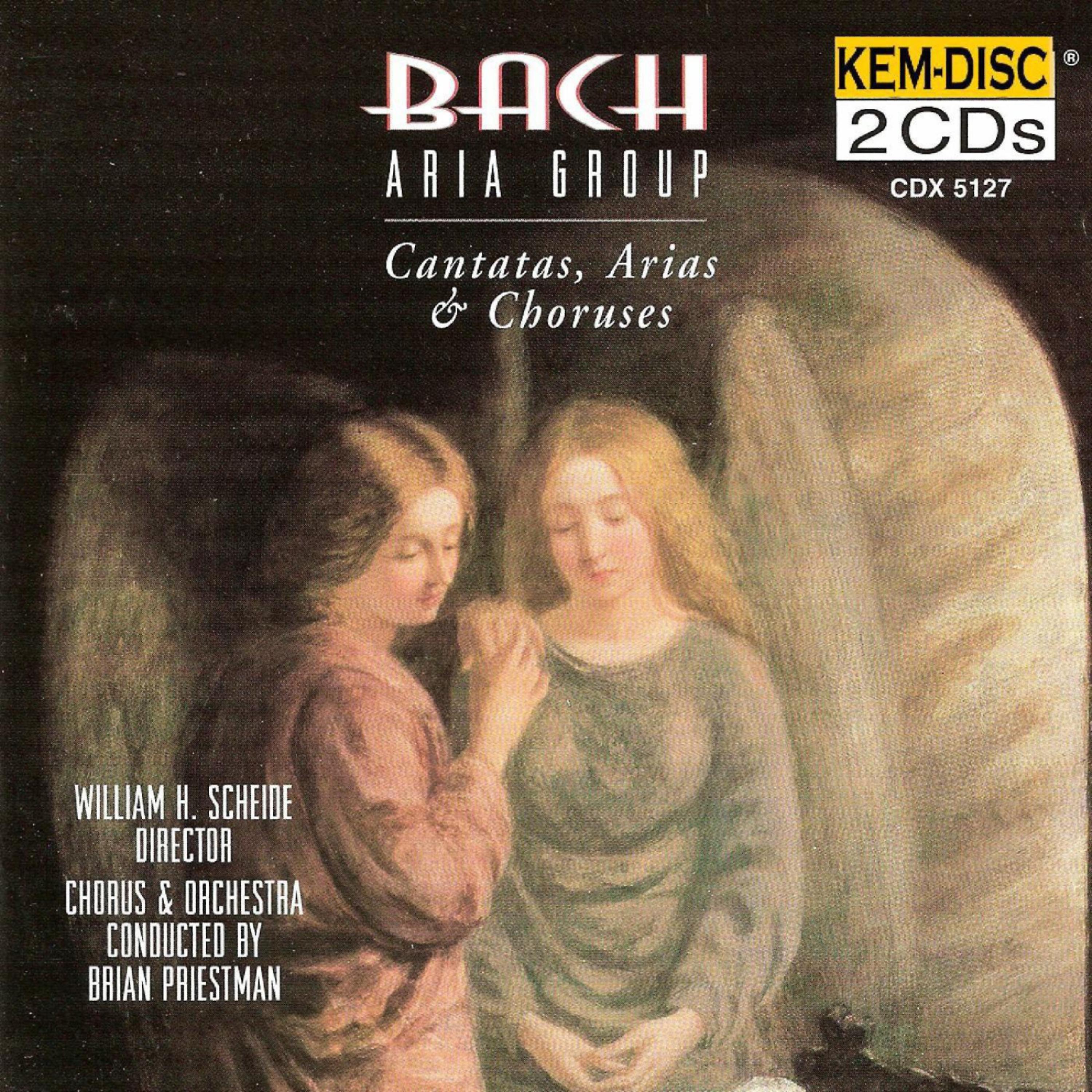Постер альбома Bach: Cantatas, Arias and Choruses