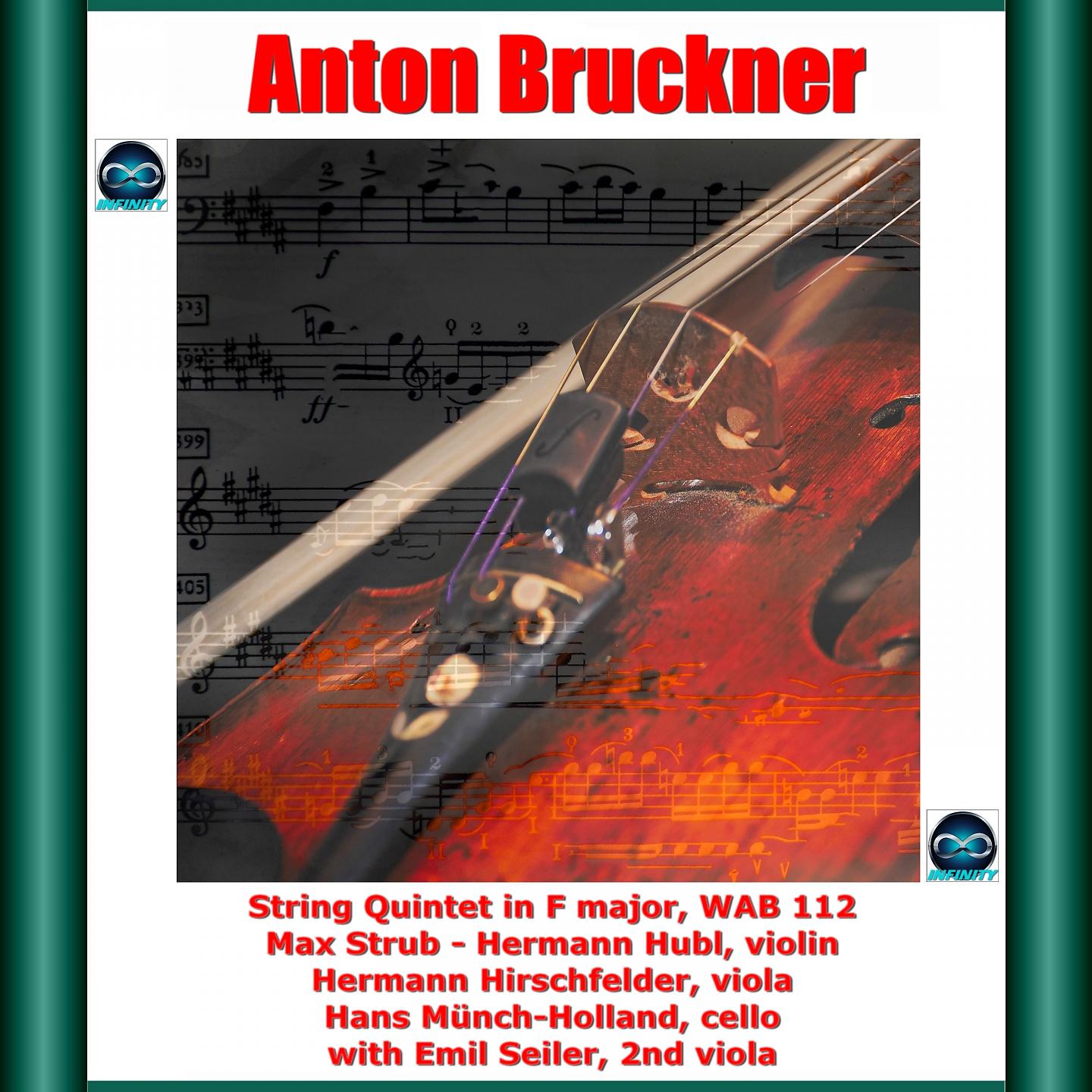 Постер альбома Bruckner: String Quintet in F major, WAB 112