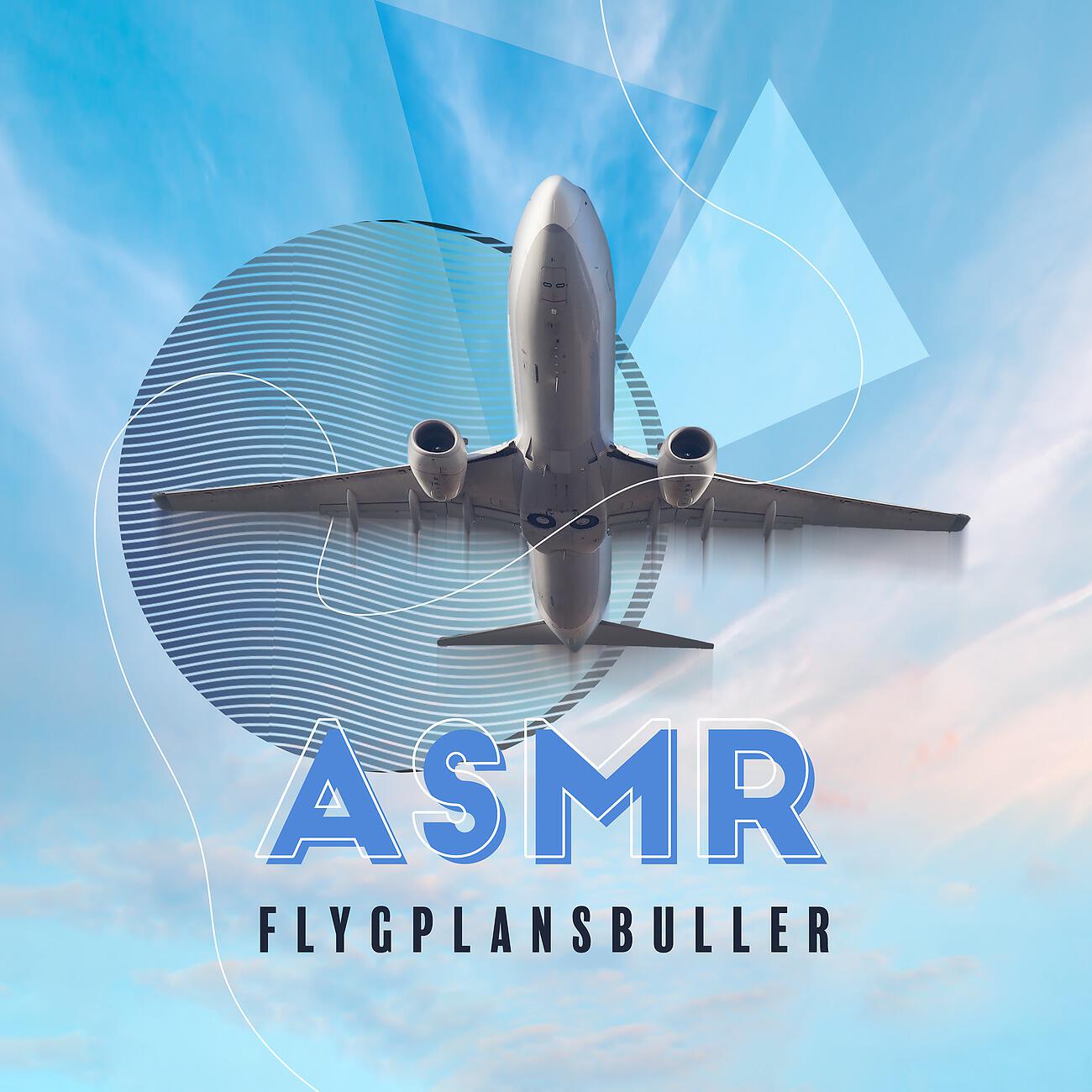 Lugn Musik Atmosfär - ASMR flygplan ljud (Fantastiska moln)