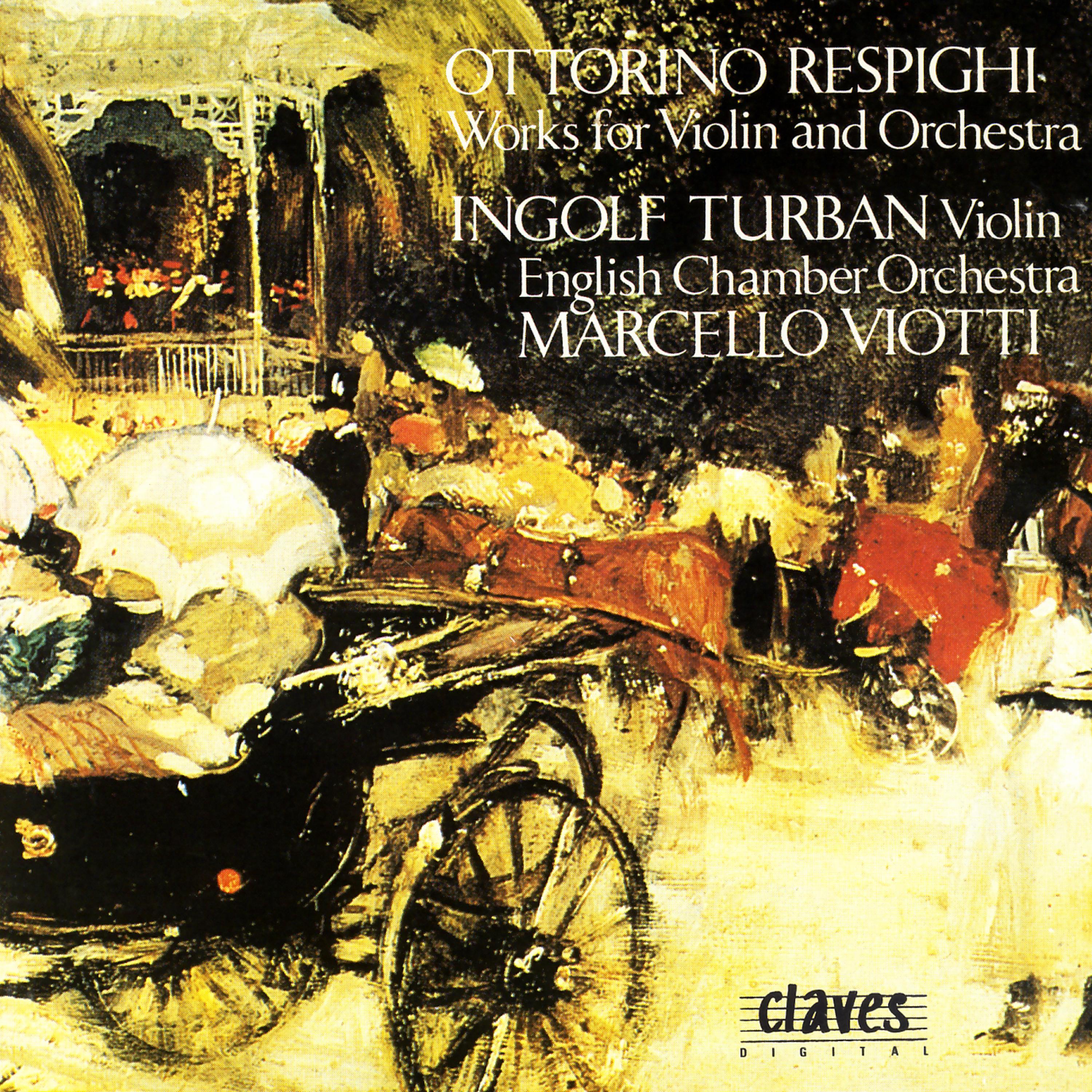 Постер альбома Respighi: Music for Violin and Orchestra