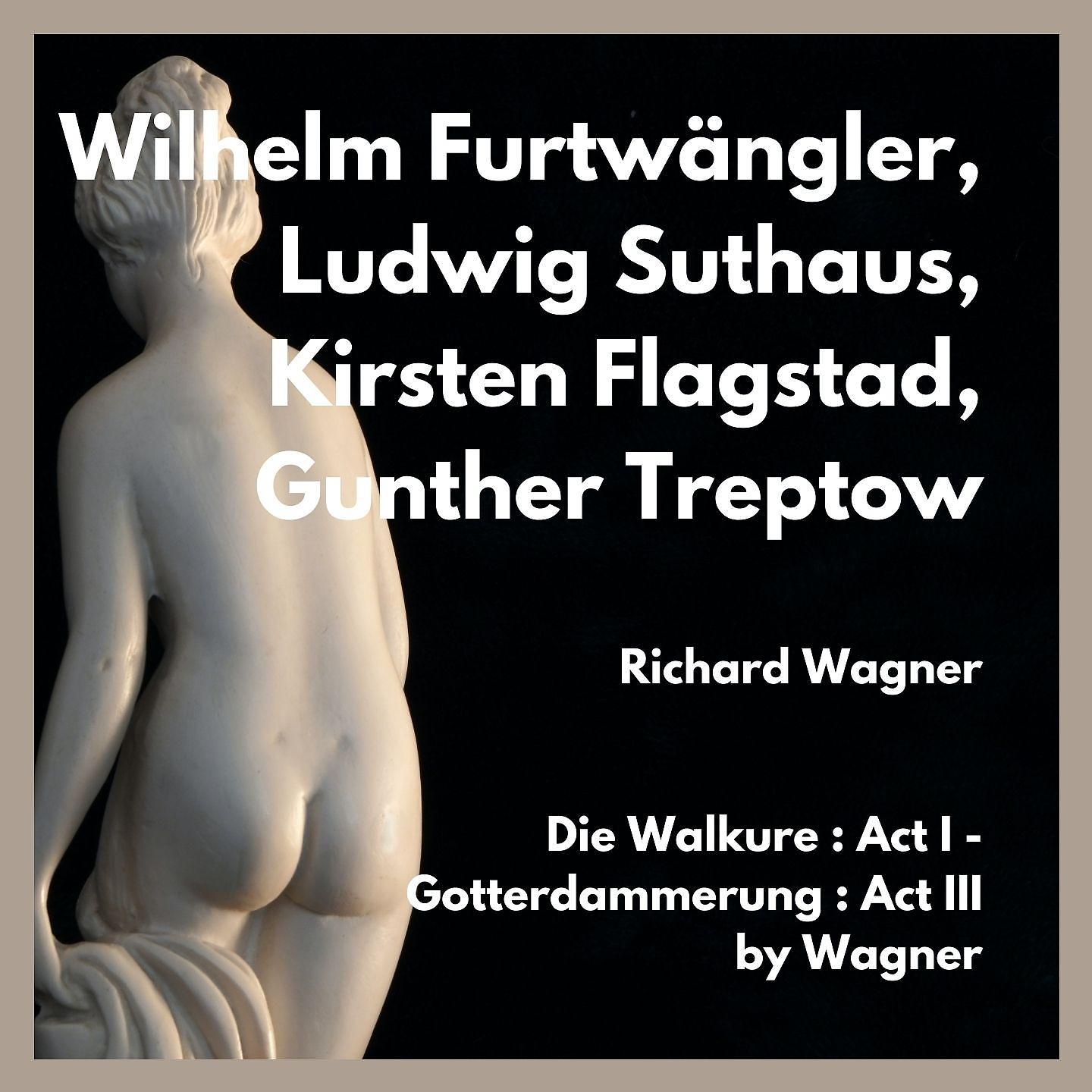 Постер альбома Die walkure: act i - gotterdammerung: act III by wagner