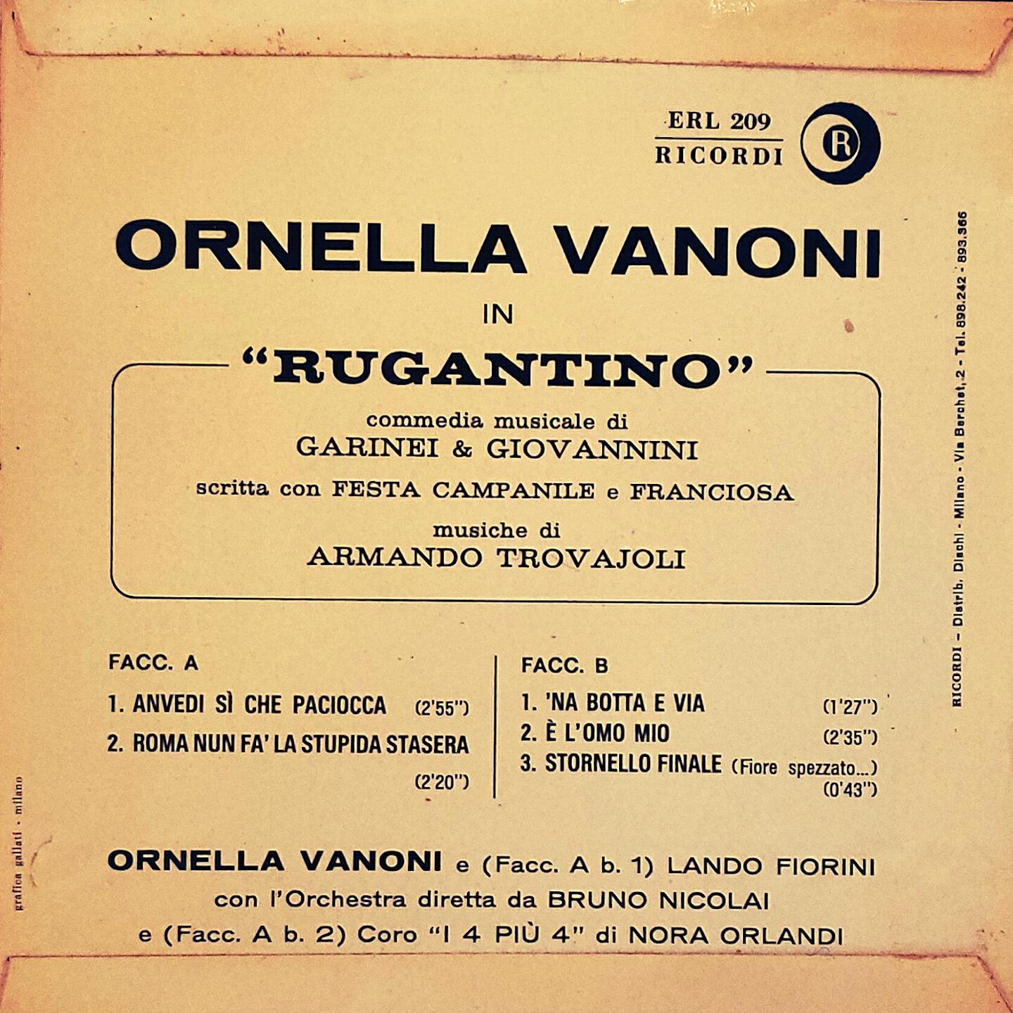 Ornella Vanoni - Stornello Finale 