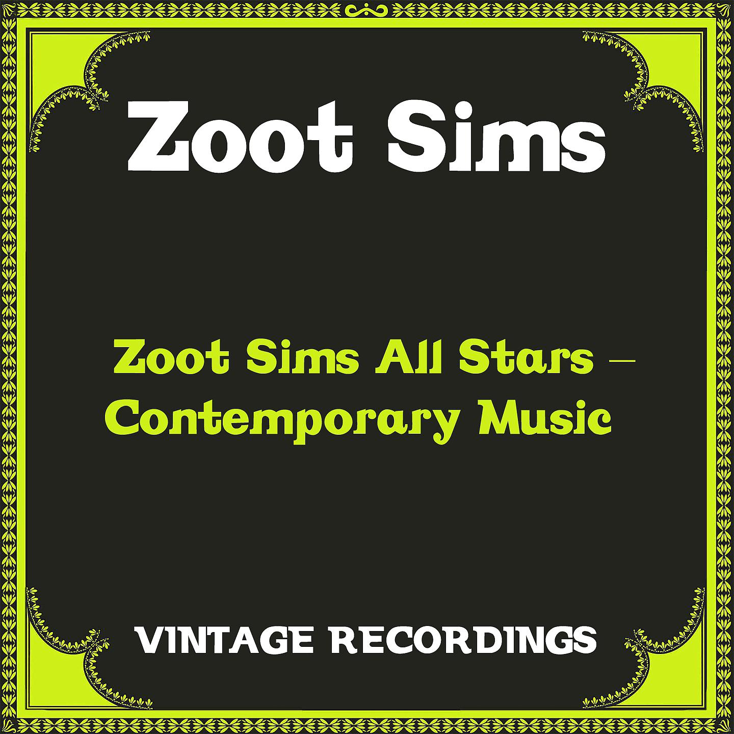 Постер альбома Zoot Sims All Stars - Contemporary Music