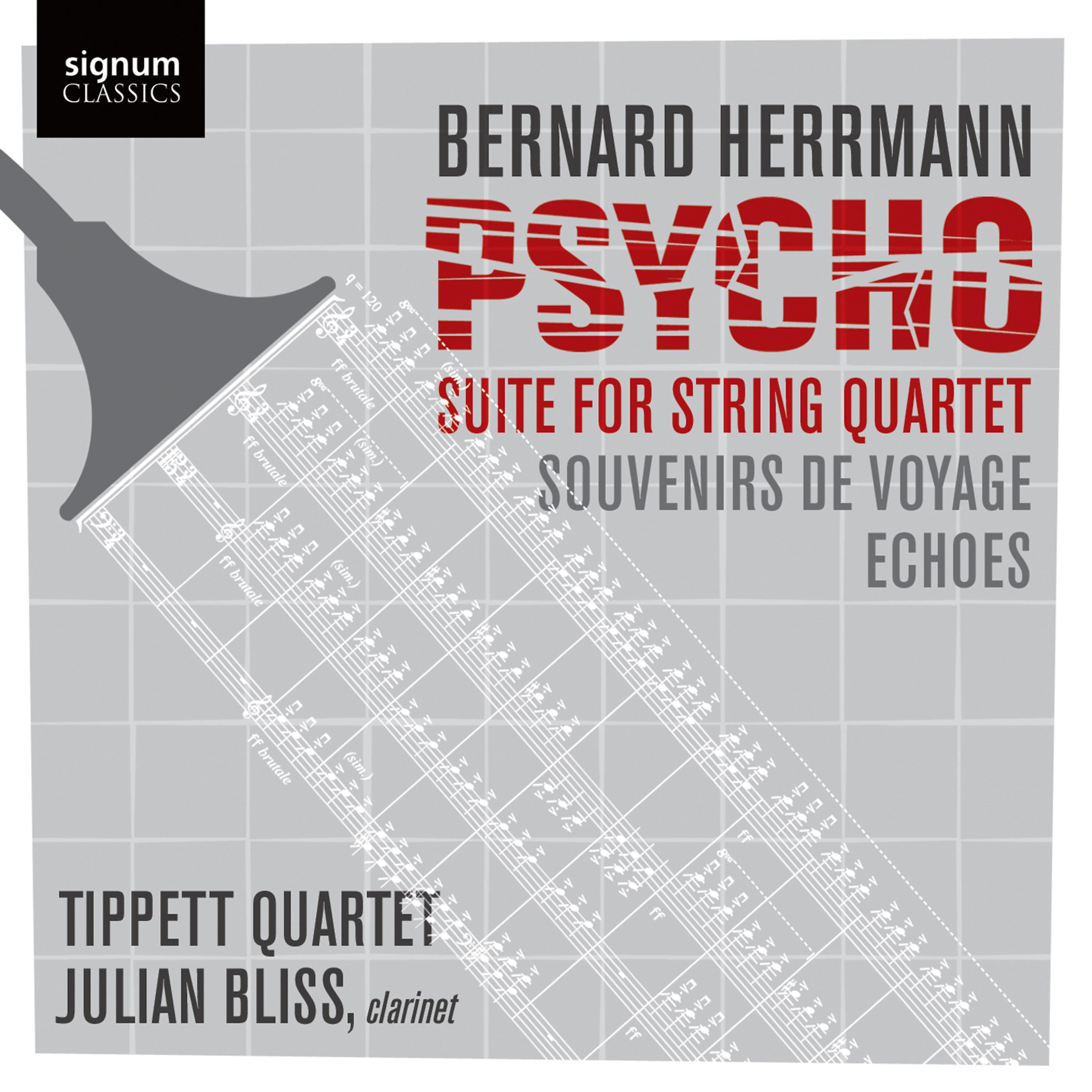 Постер альбома Psycho: Suite for String Quartet