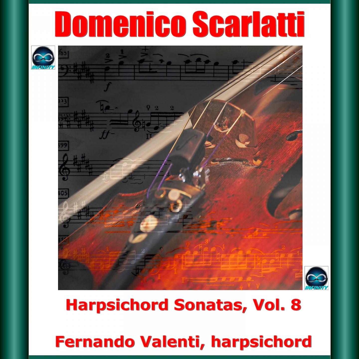 Постер альбома Scarlatti: Harpsichord Sonatas, Vol. 8