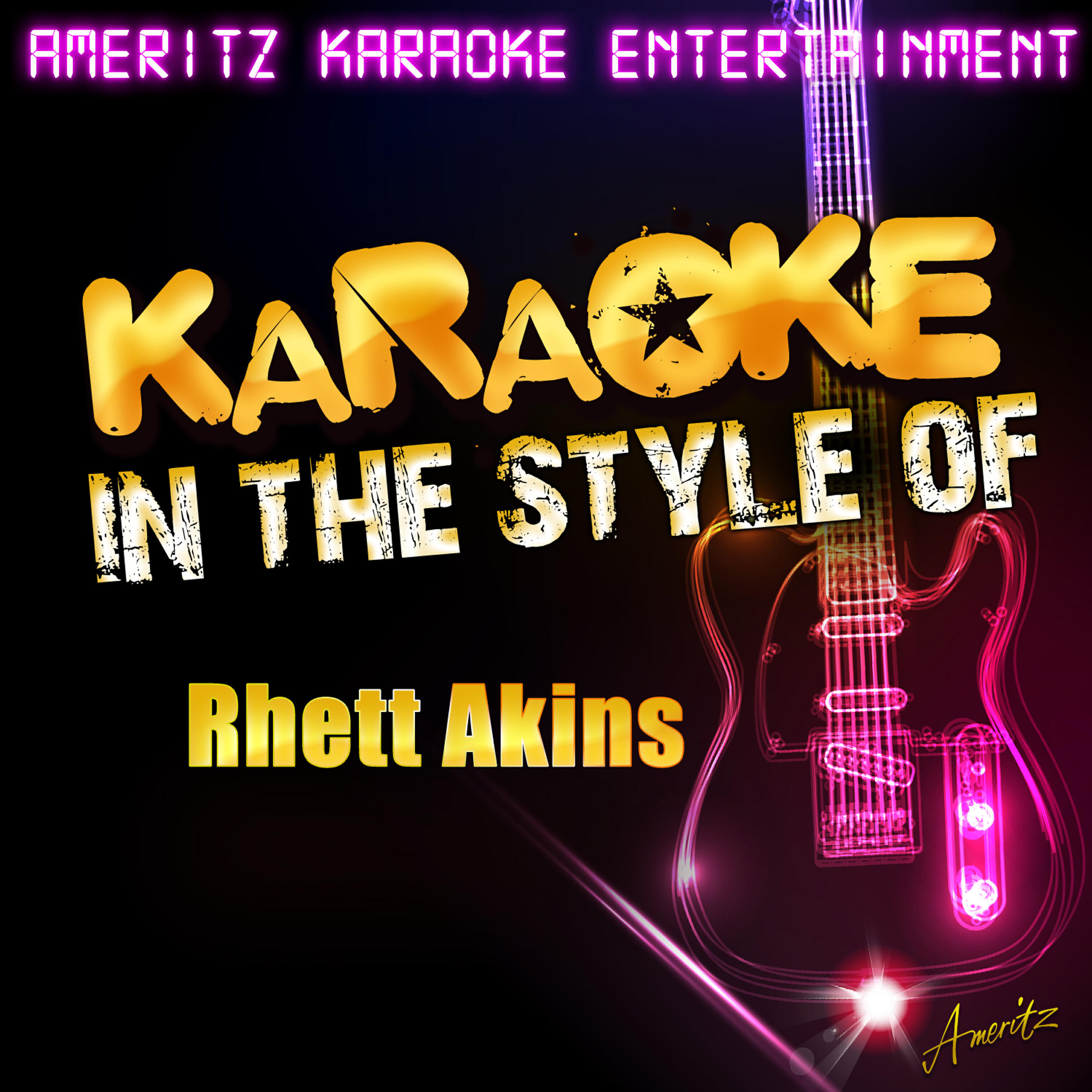 Ameritz Karaoke Entertainment - Highway Sunrise (In the Style of Rhett Akins) [Karaoke Version]