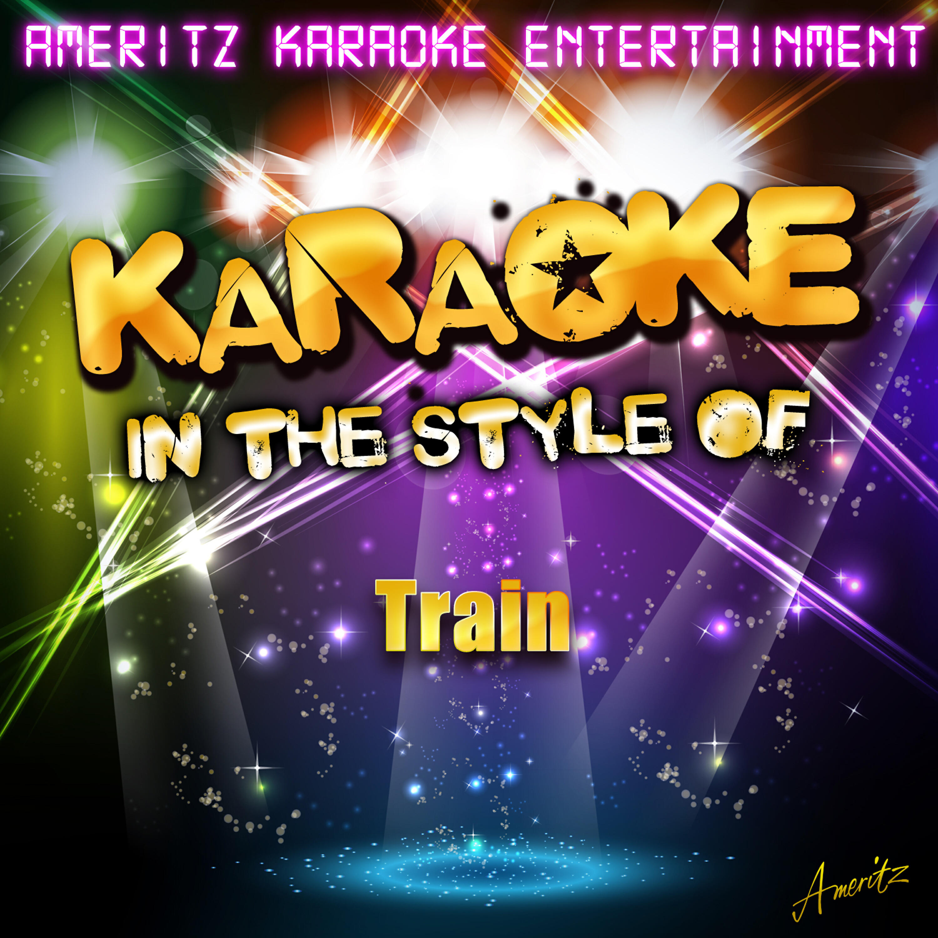 Ameritz Karaoke Entertainment - Cab (In the Style of Train) [Karaoke Version]