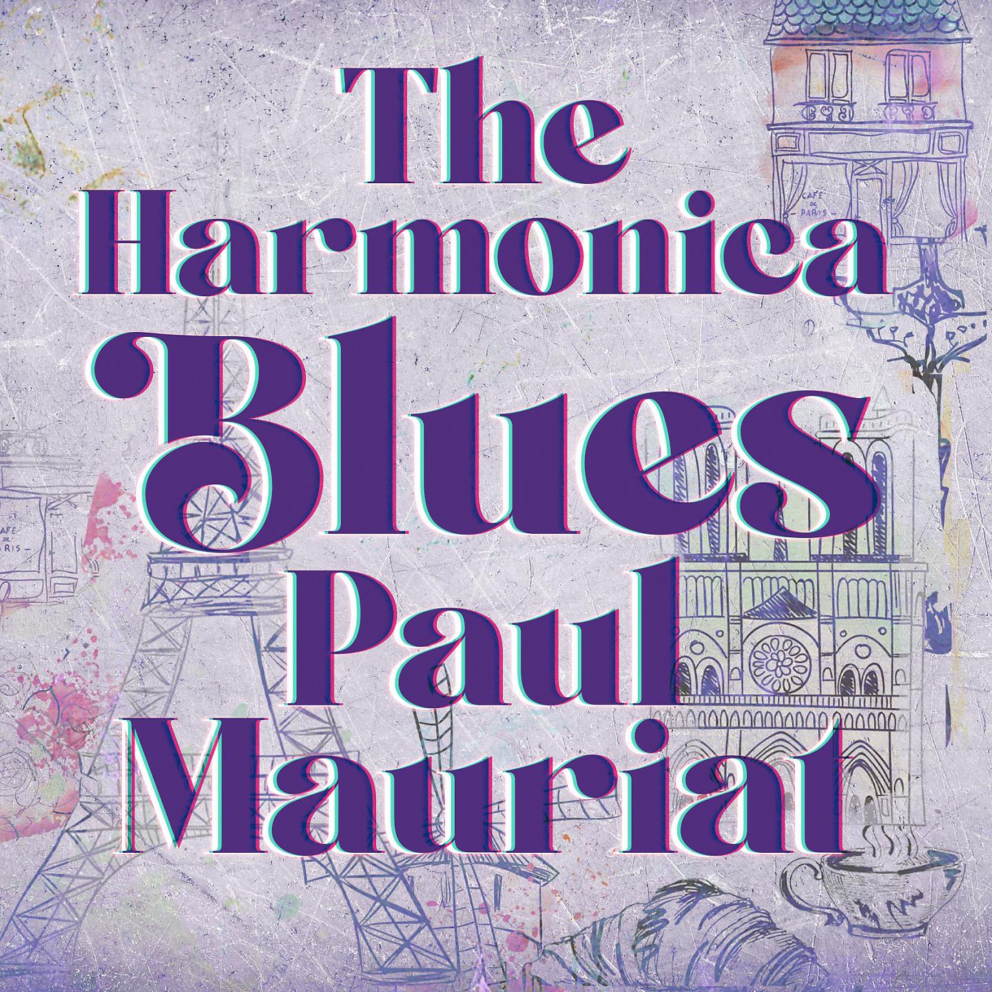 Постер альбома The Harmonica Blues- Paul Mauriat