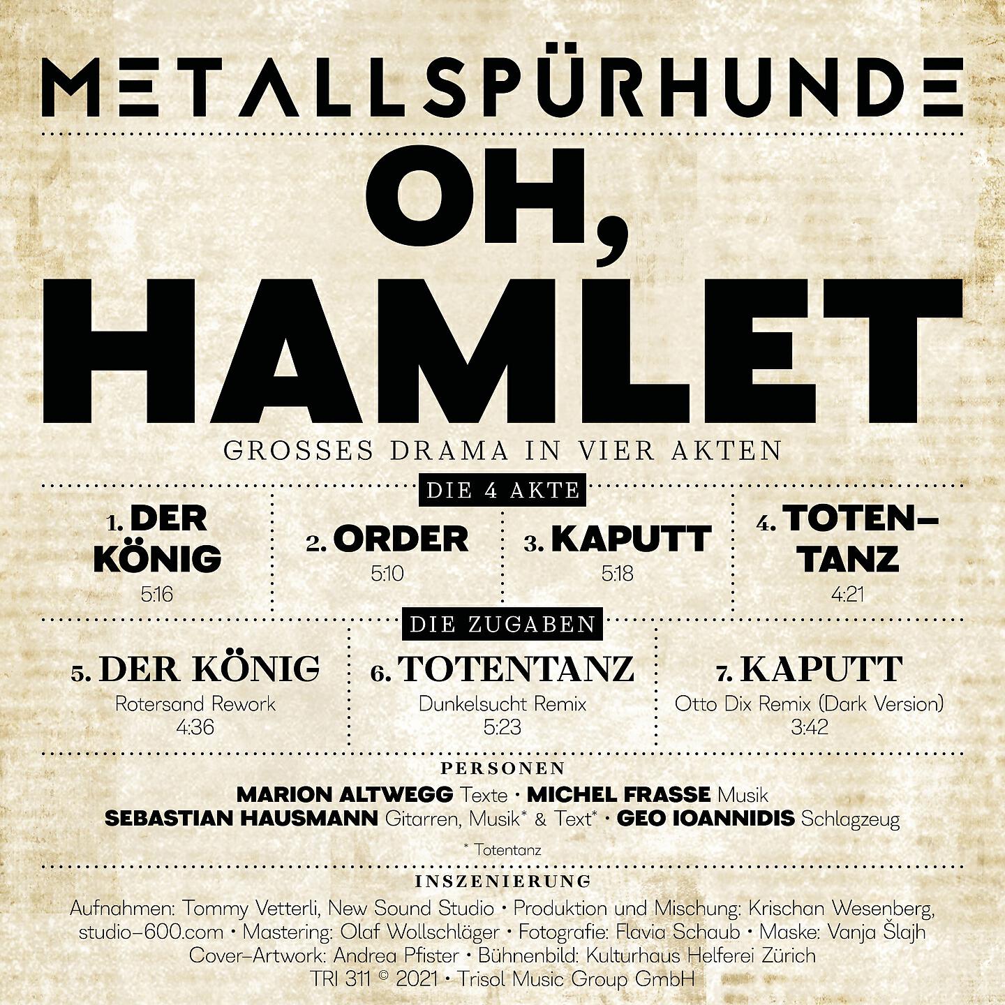 Metallspürhunde - Kaputt (Dark Version) (Otto Dix Remix)