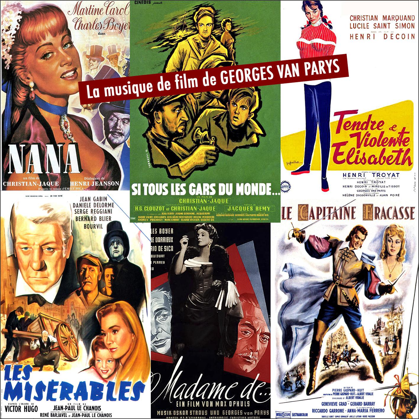 Постер альбома La musique de film de Georges Van Parys