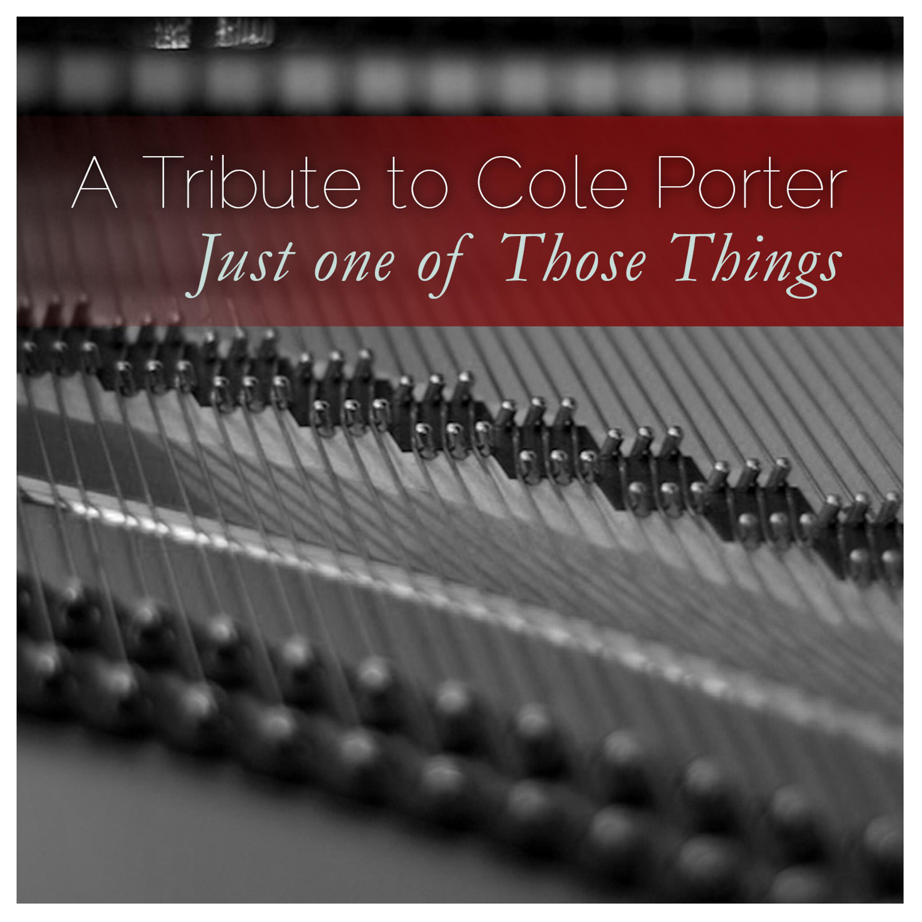 Постер альбома A Tribute to Cole Porter: Just One of Those Things