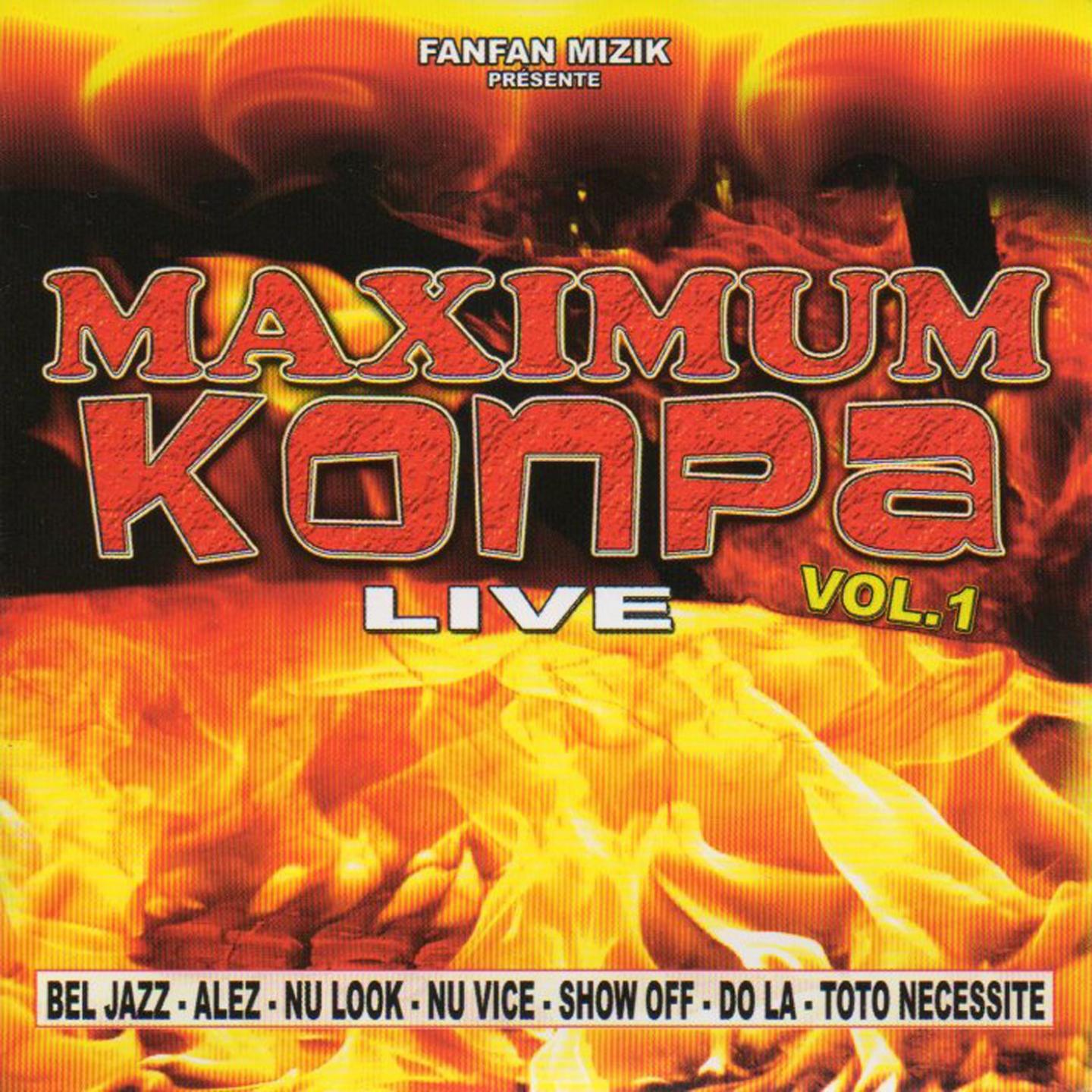 Постер альбома Maximum Konpa Live, Vol. 1