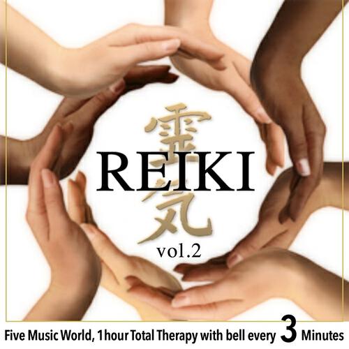 i-Reiki - Reiki, Vol. 2 (Five Music World, 1 Hour Total Therapy With Bell Every 3 Minutes)