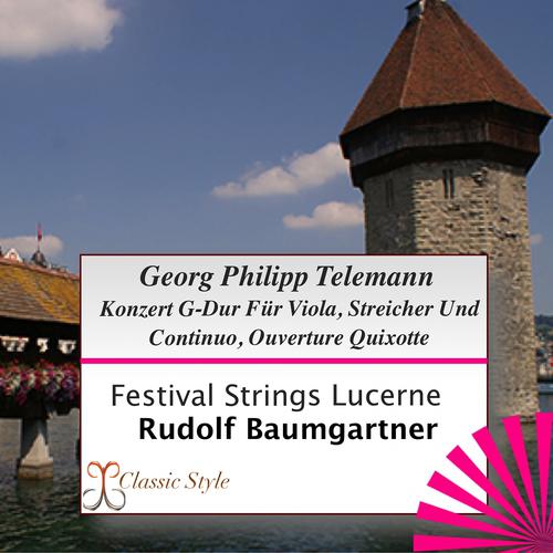 Постер альбома Telemann: Konzert für Viola, TWV 51:G9 & Ouverture-Suite, TWV 55:G10, "Burlesque de Quichotte"