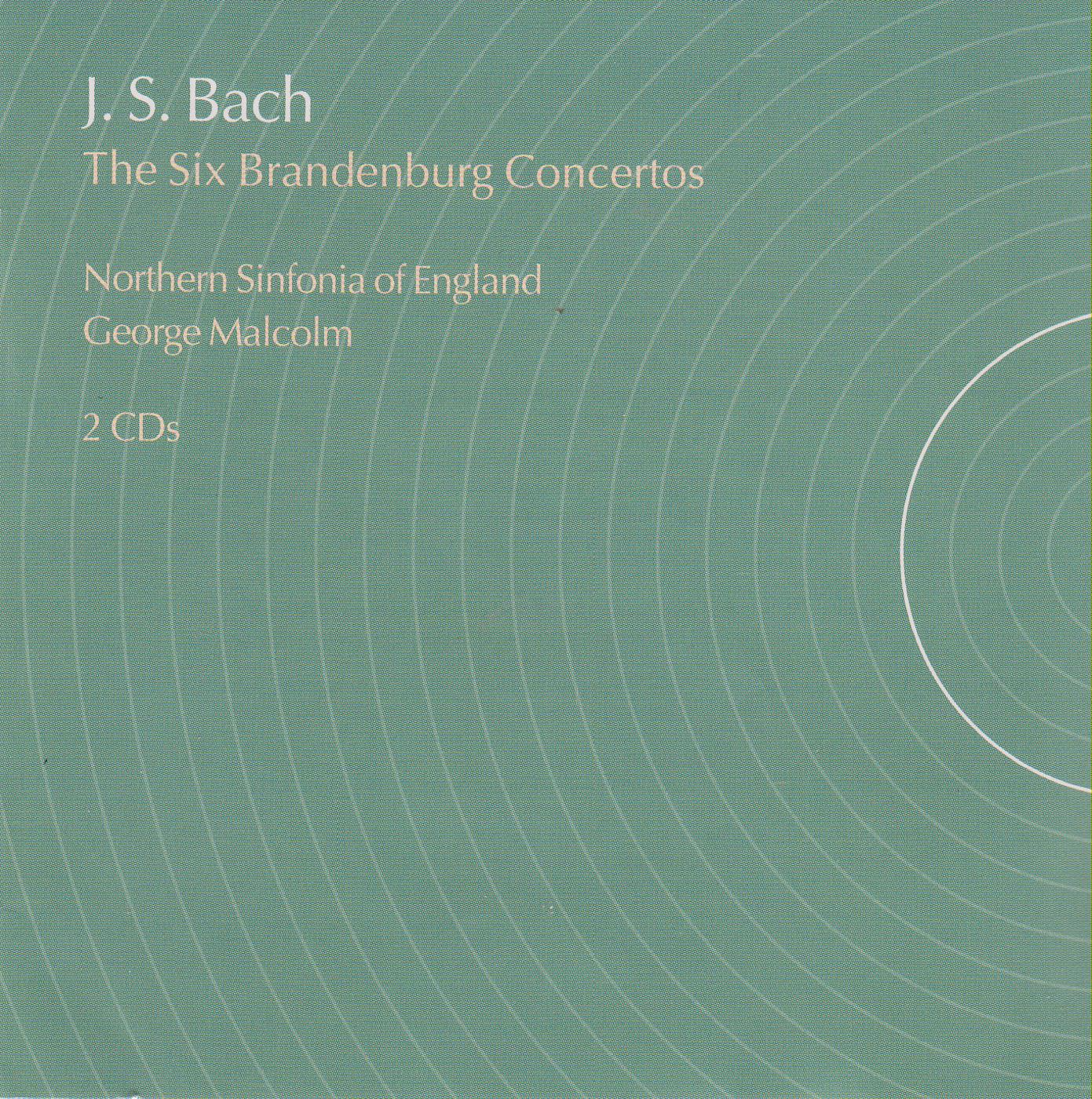 Постер альбома J.S.Bach: The 6 Brandenburg Concertos