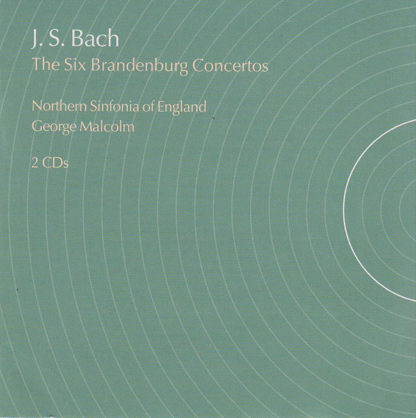 George Malcolm - J.S. Bach: Brandenburg Concerto No.3 in G, BWV 1048 - I. Allegro moderato