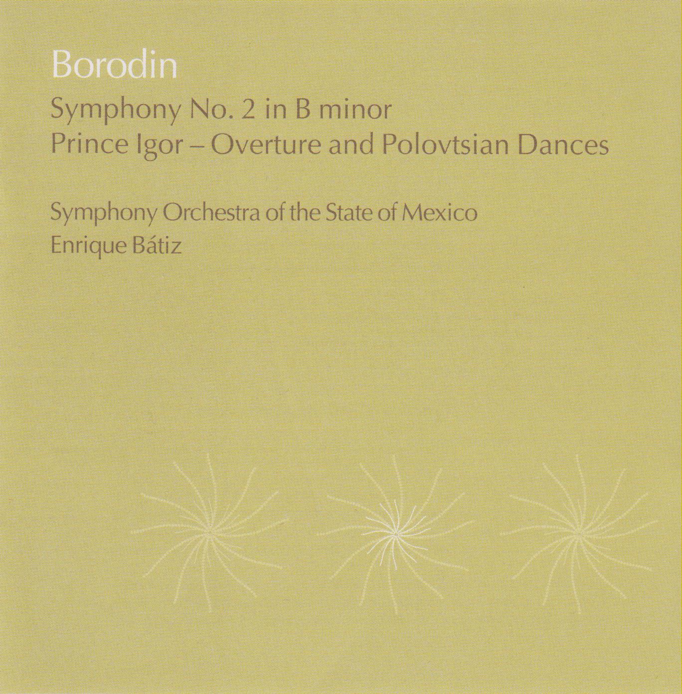 Постер альбома Borodin: Symphony No.2, Prince Igor excerpts