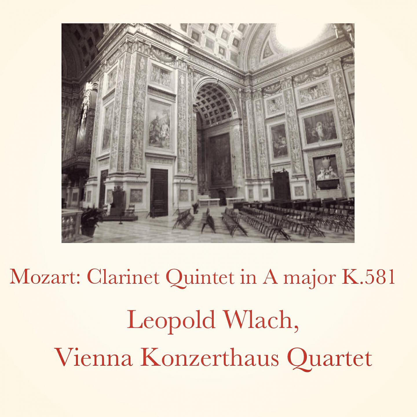 Leopold Wlach - Clarinet Quintet in A major, K. 581 III. Menuetto