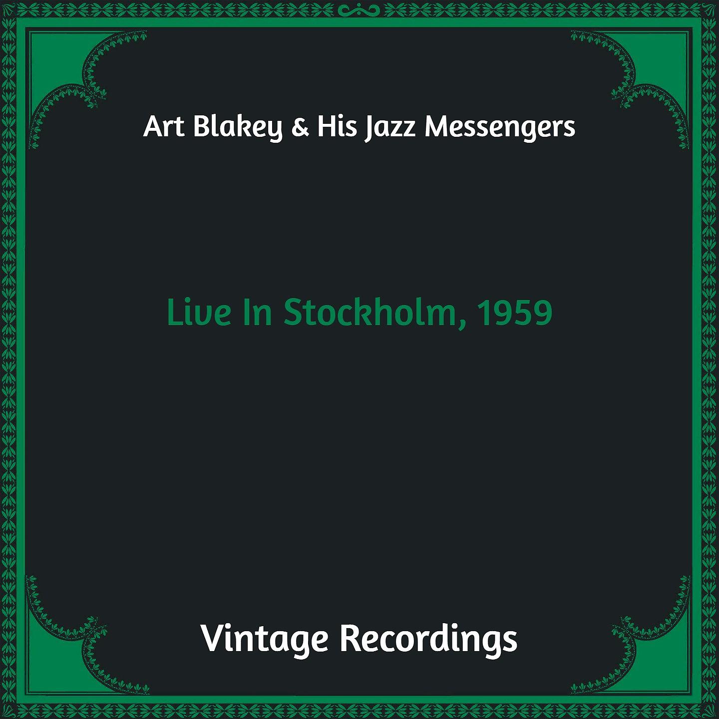 Постер альбома Live In Stockholm, 1959