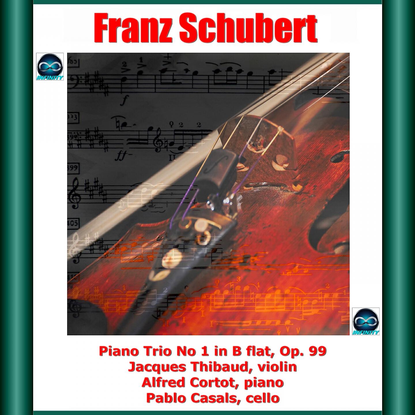 Jacques Thibaud - Piano Trio No. 1 in B-Flat Major, Op.99: IV. Rondo. Allegro vivace